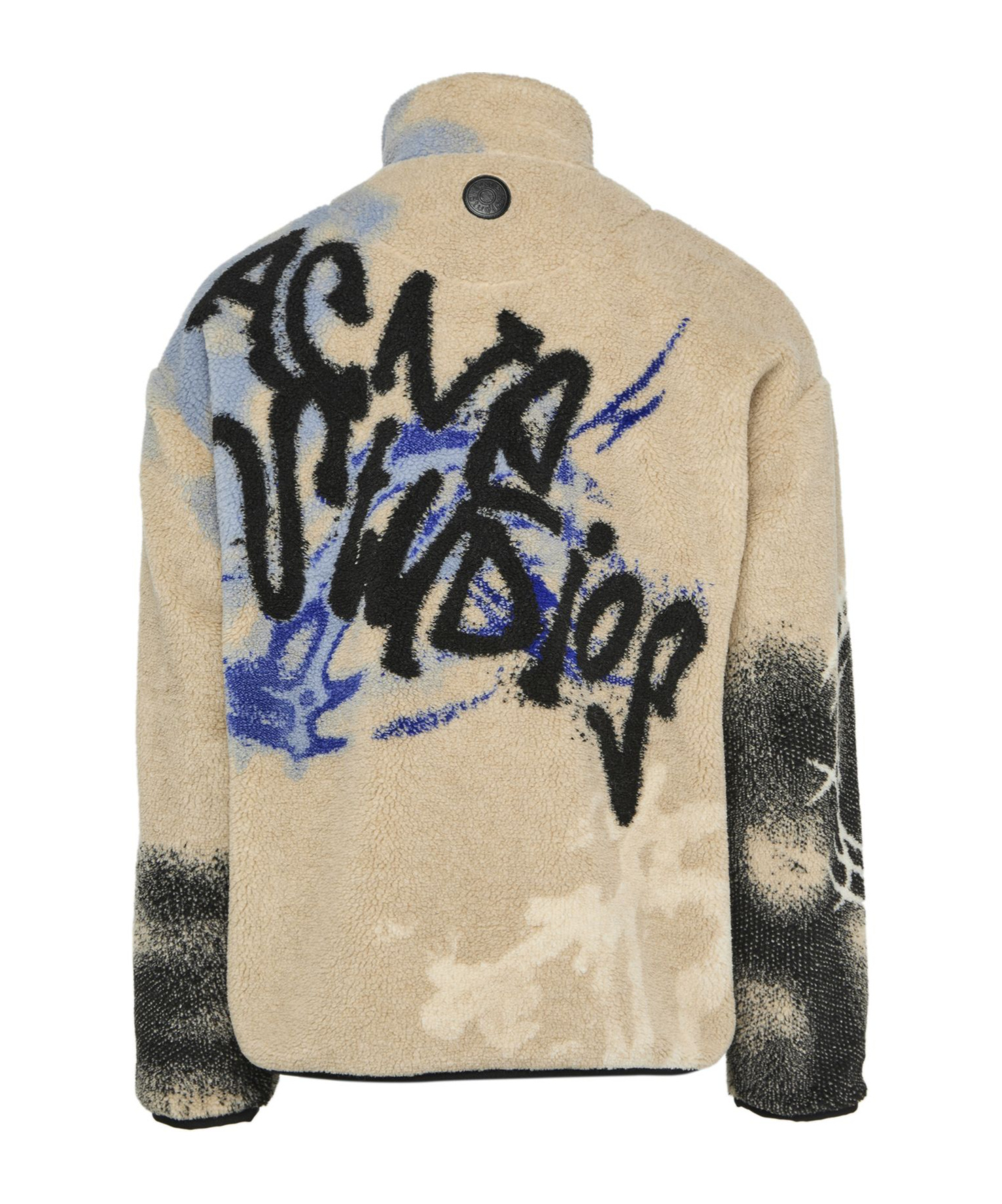 Shop Acne Studios Long-sleeved Casual Jacket In Multicolor