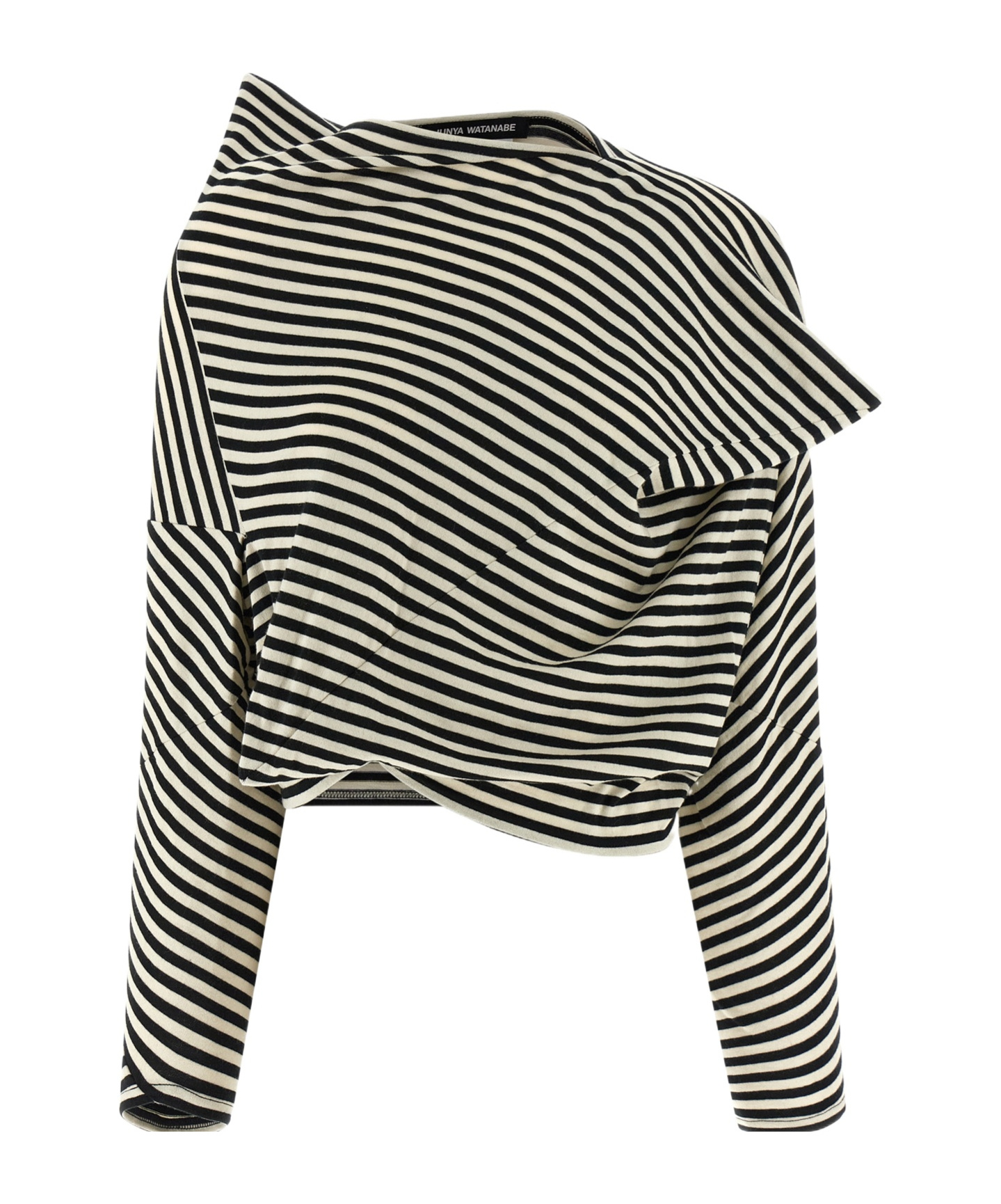 Junya Watanabe Asymmetrical Hem Sweater In Multi