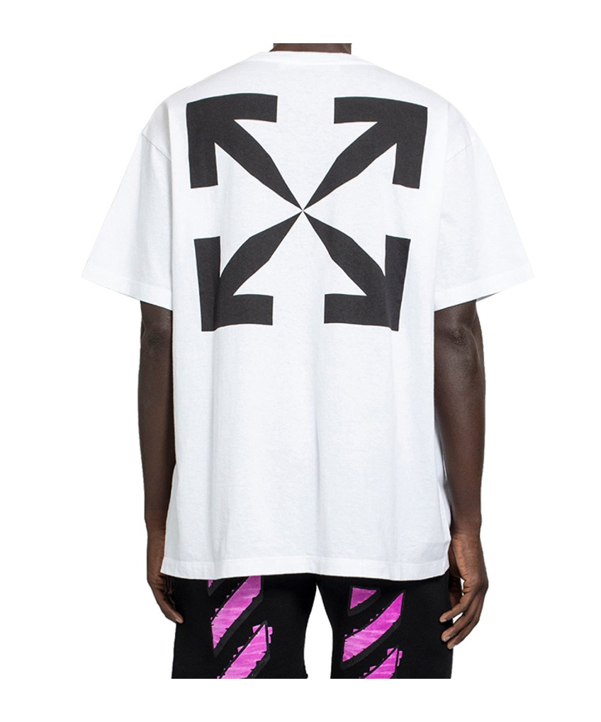 Off-white Mona Lisa Tape T-shirt In Green