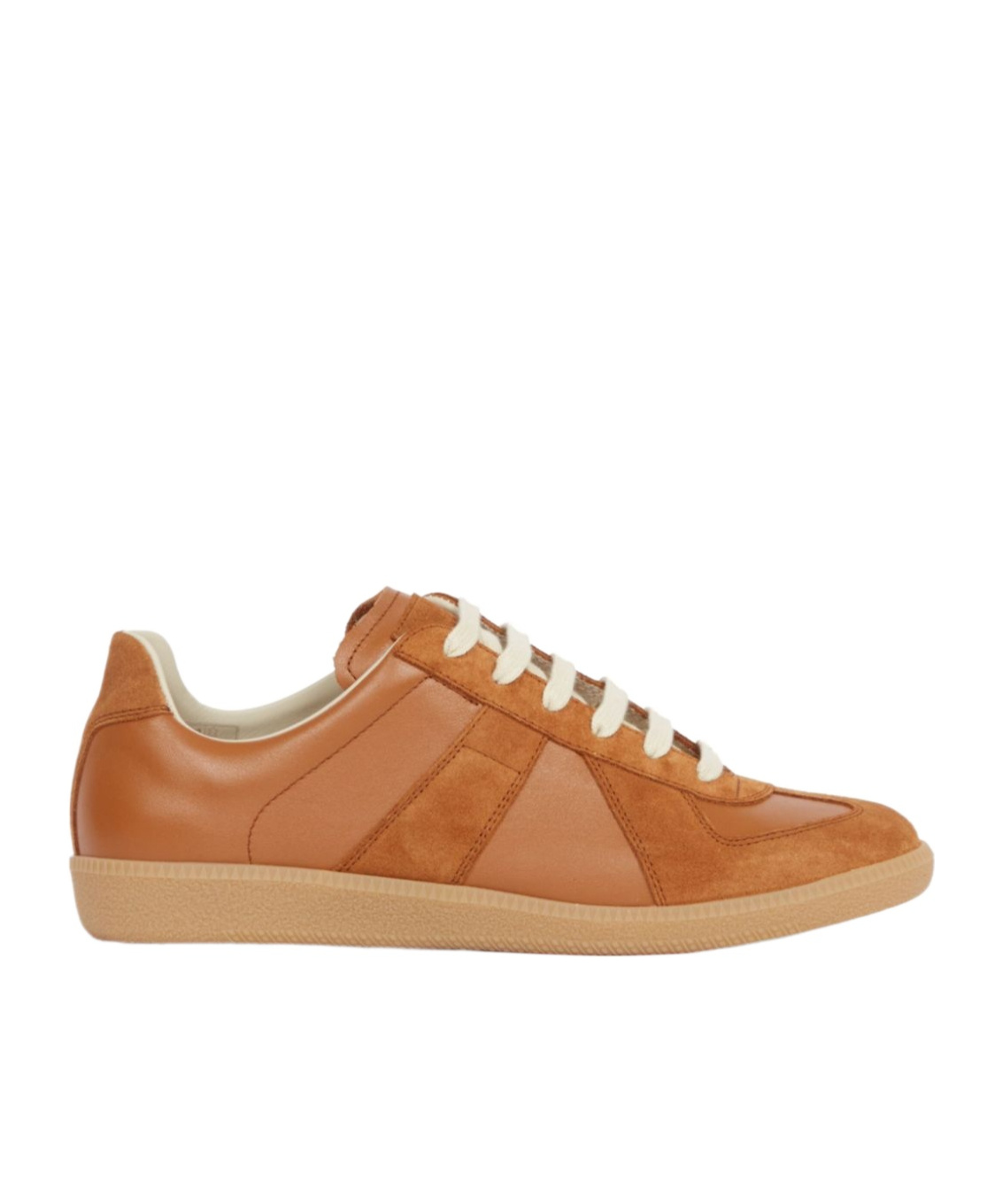 Shop Maison Margiela Replica Sneakers In Brown