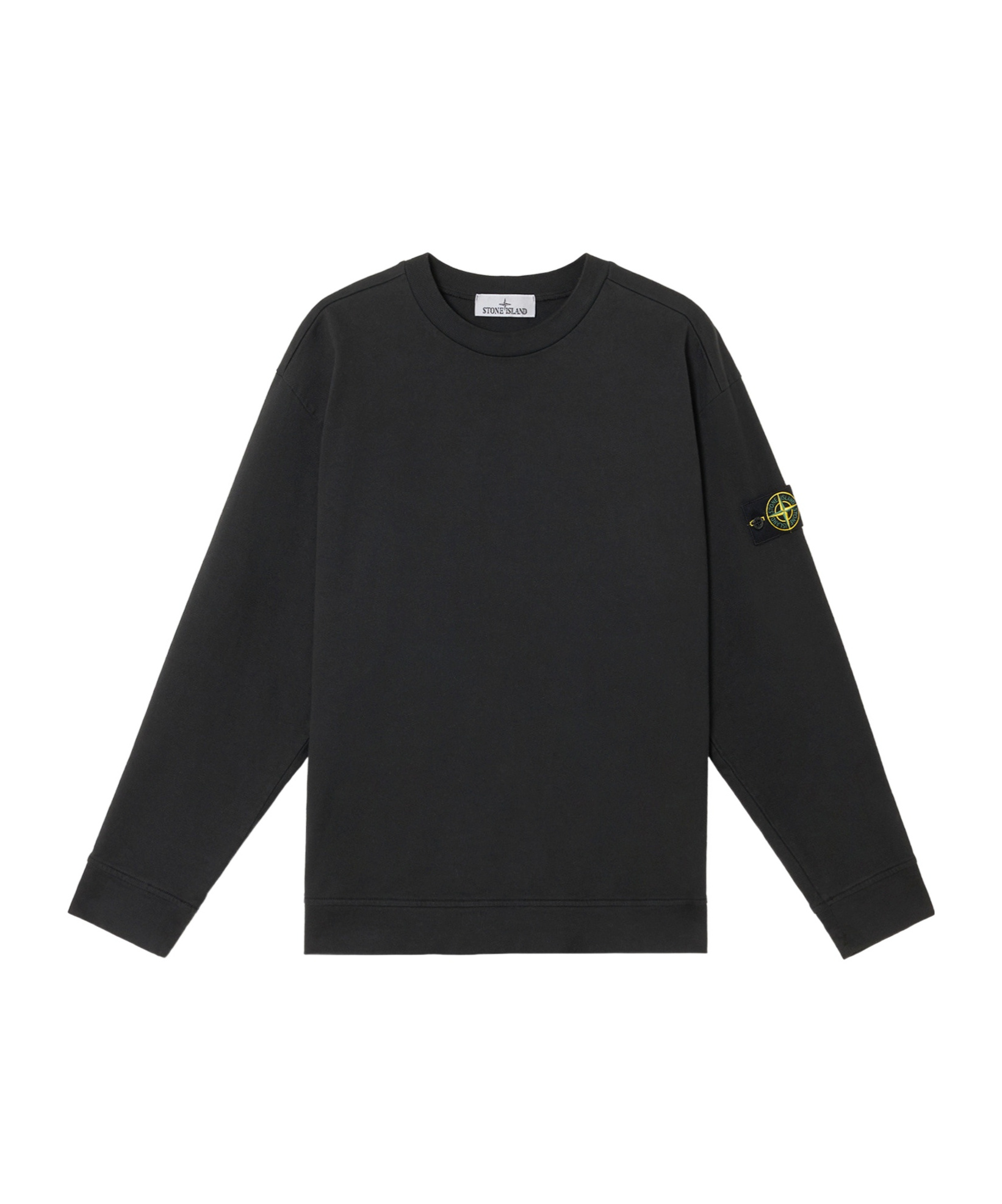 Stone Island 5100007 Cotton Chenille In Black