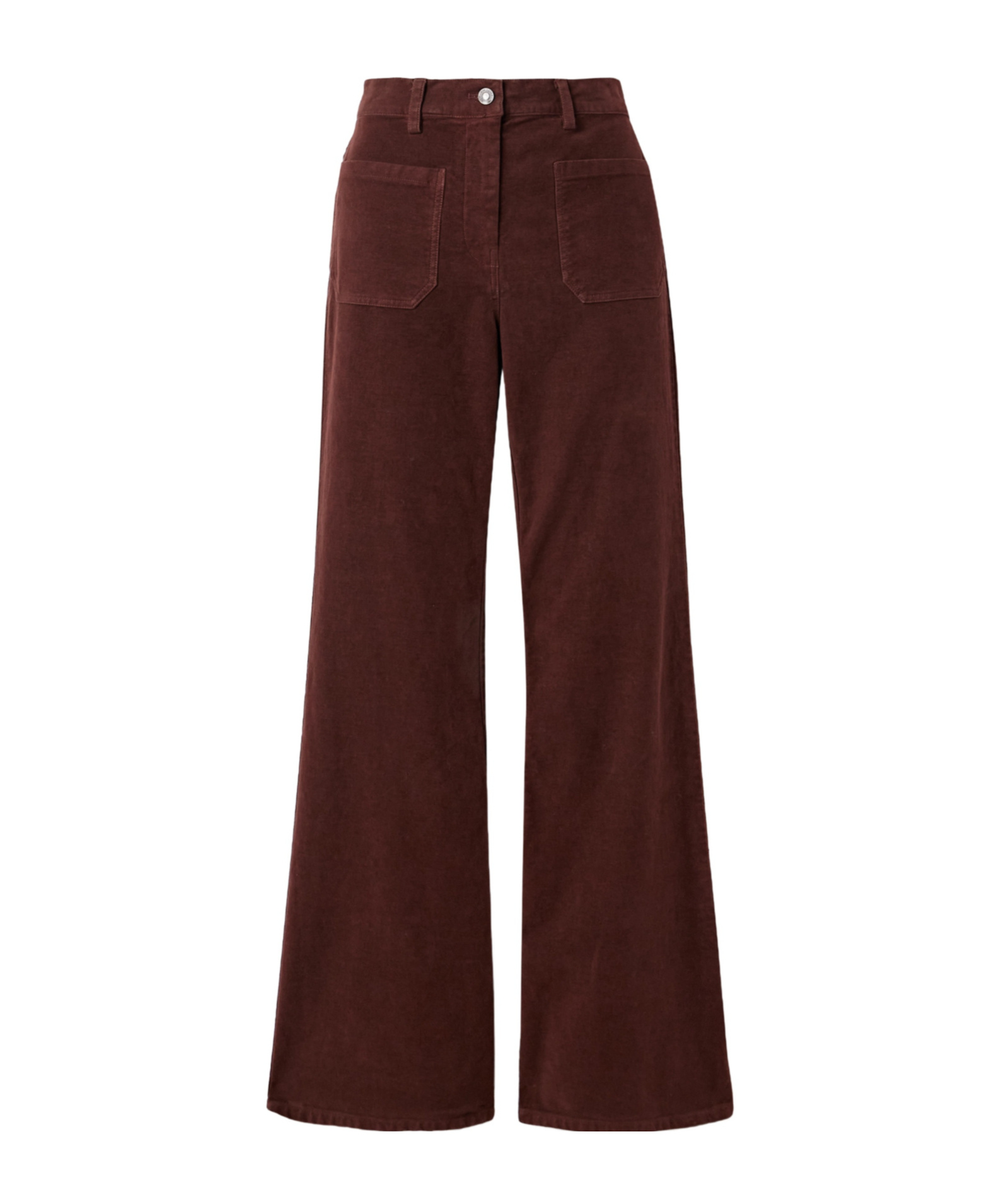 Nili Lotan Florence Flared Pants In Brown