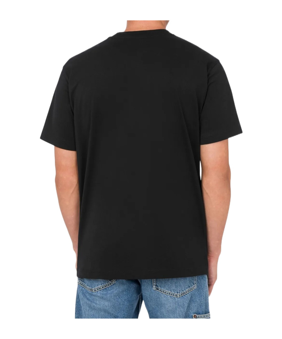 Moschino Short Sleeve T-shirt In Black