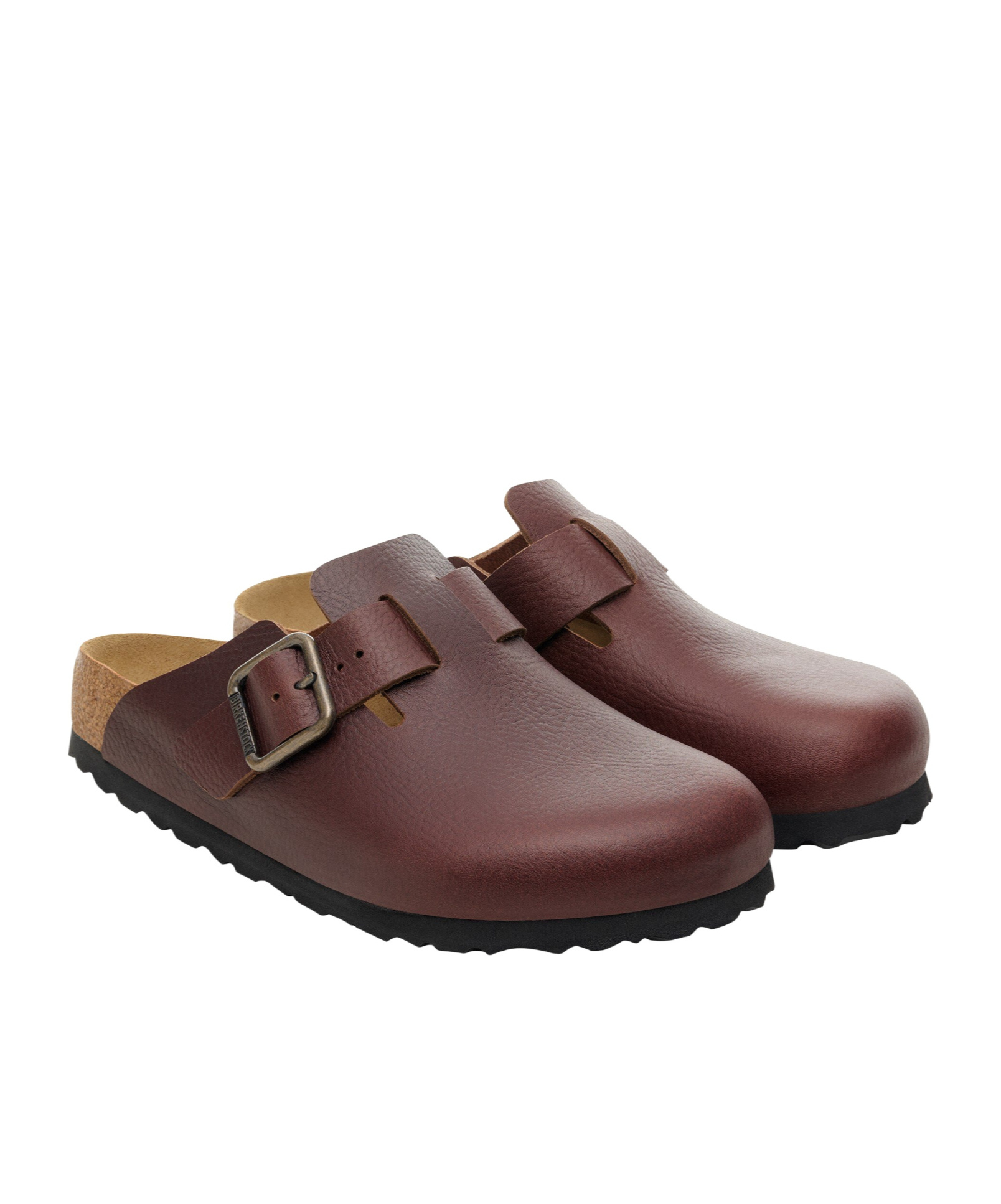 Birkenstock Boston Oiled-leather Clogs In Habana Oiled Leather