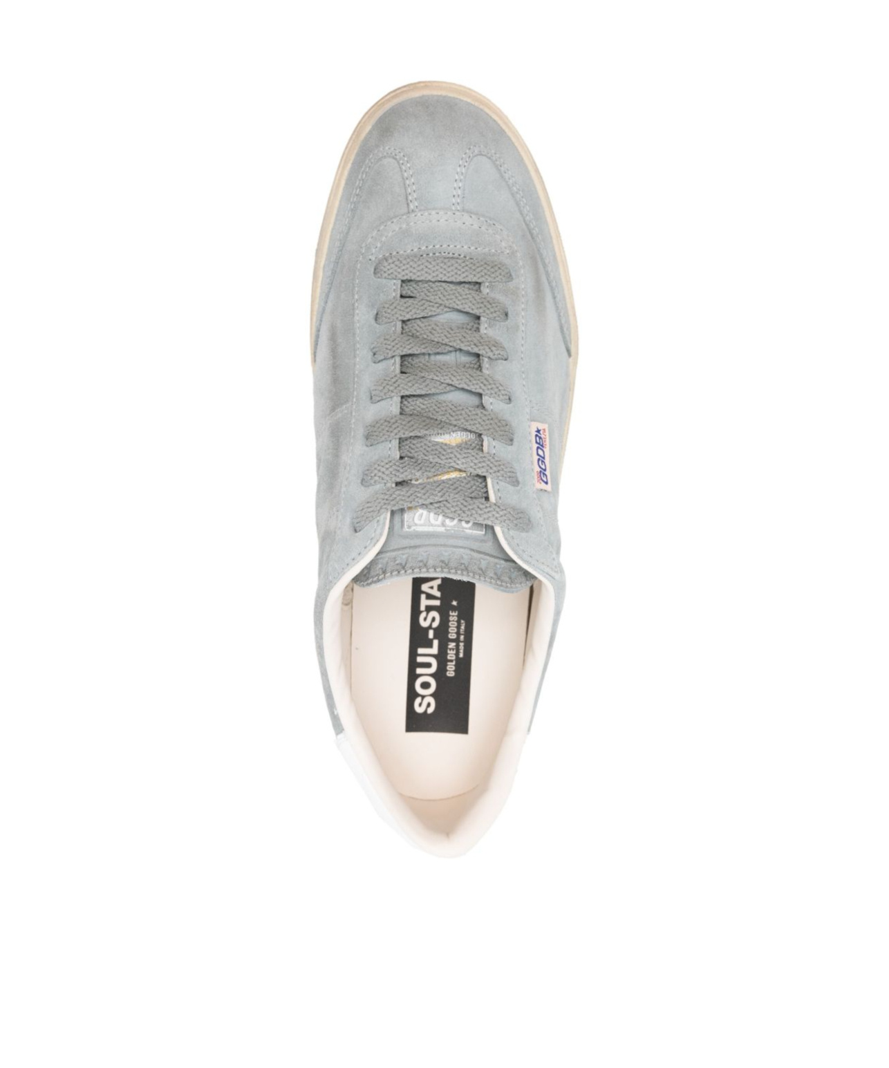 Golden Goose Low Top Suede Sneakers In Gray