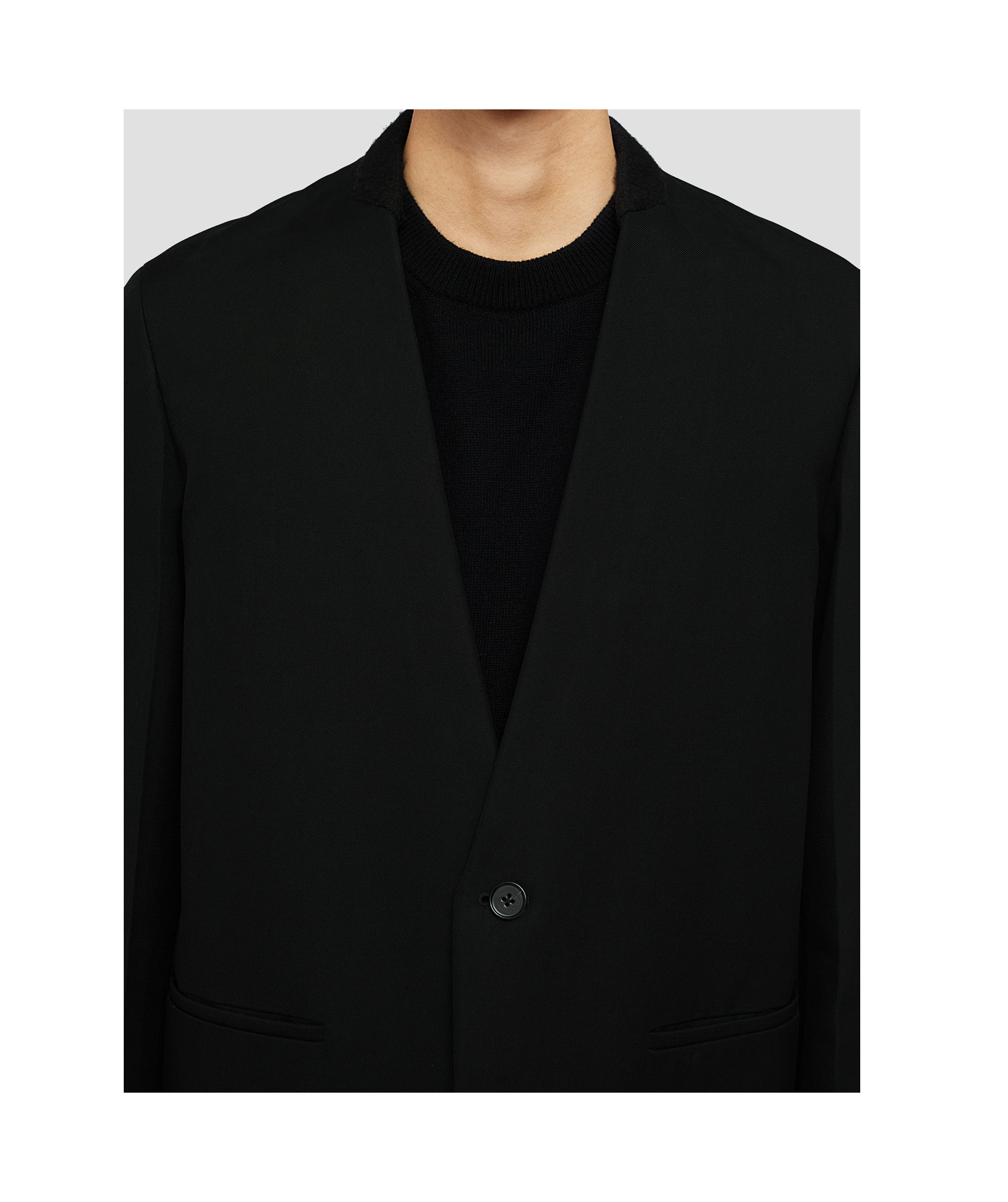 Jil Sander Deconstructed Single-breasted Blazer