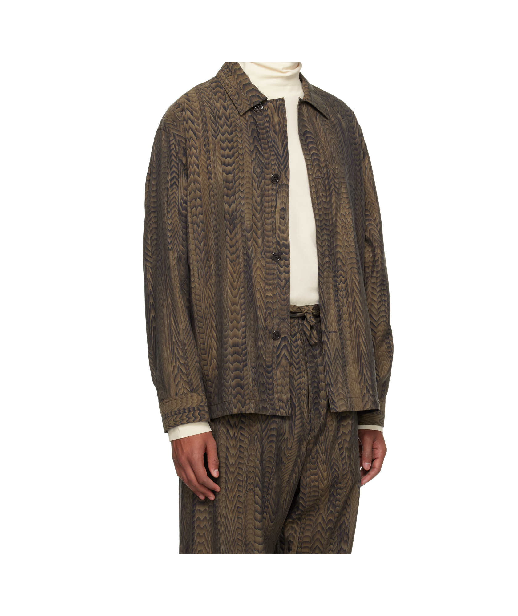 Lemaire Shirt Pajamas In Brown