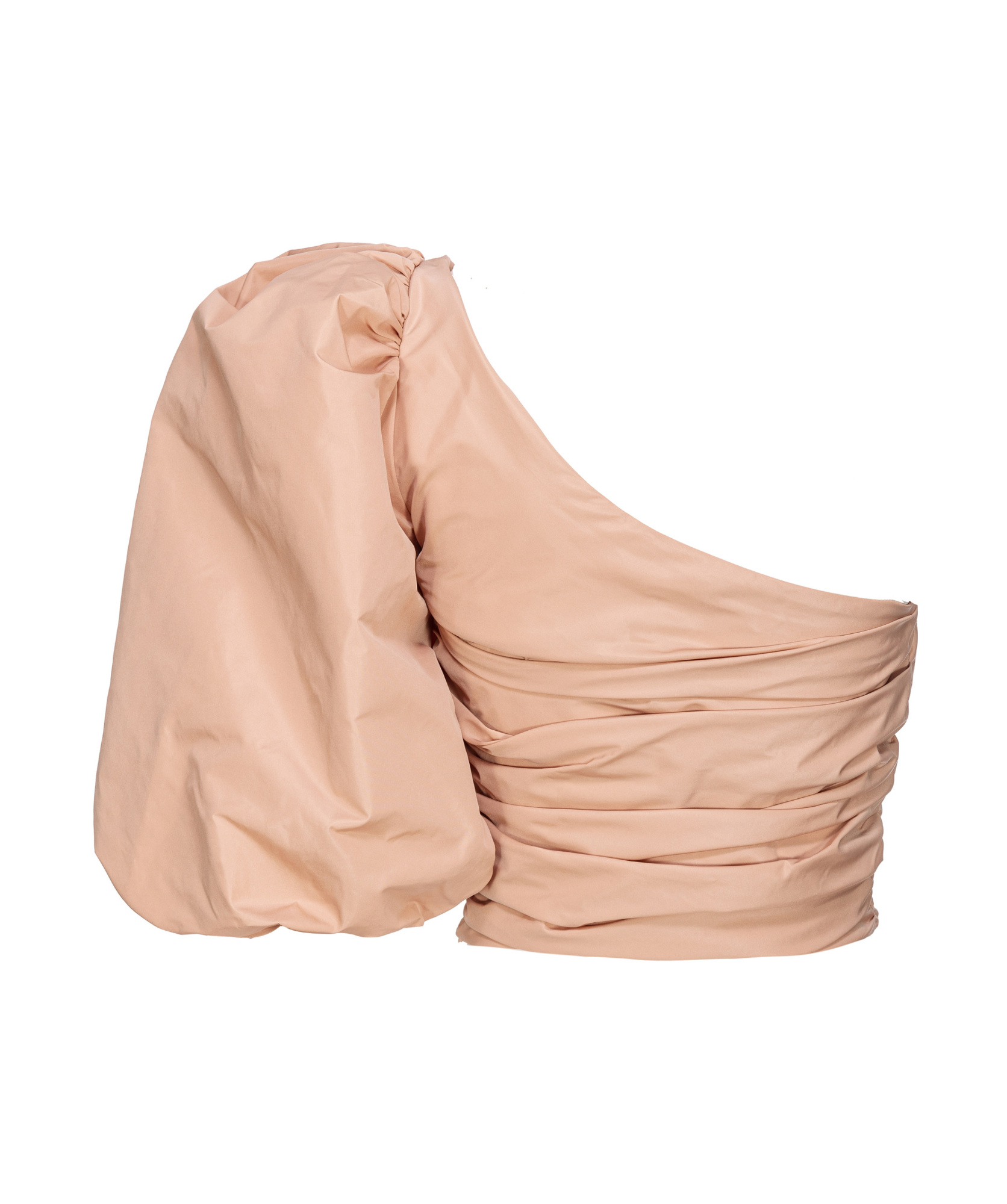 Pinko Asymmetrical Blouse In Nude