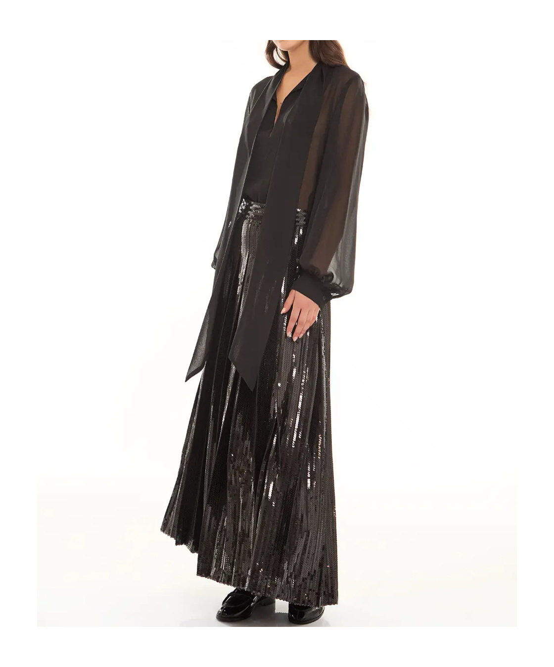 P.A.R.O.S.H GODOT MAXI SKIRT 