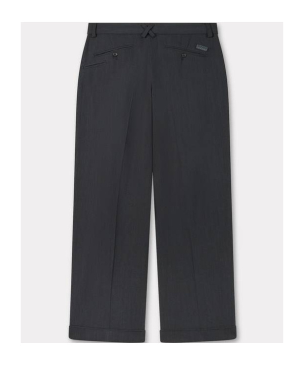 Kenzo Tailored Pants In Viscose And Virgin Wool