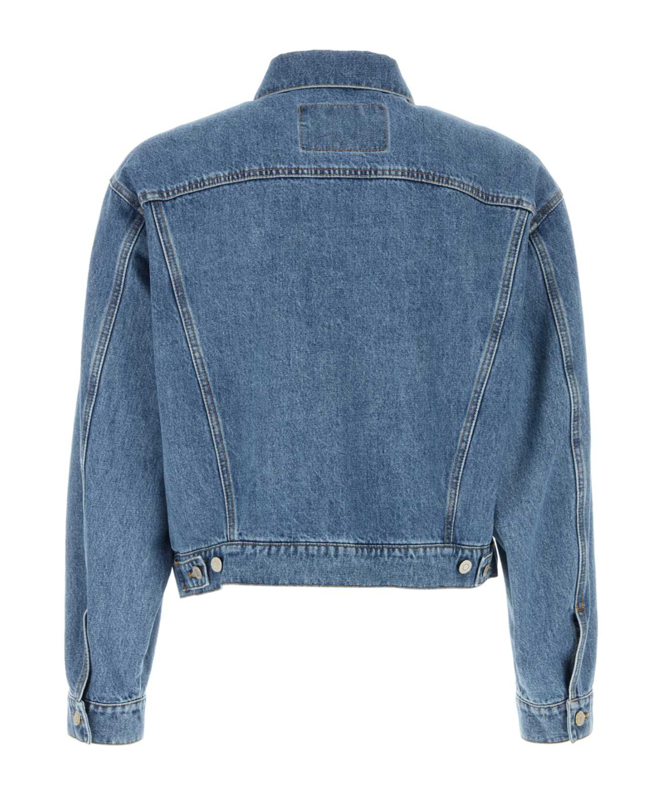 Magliano Denim Level Jacket In Blue