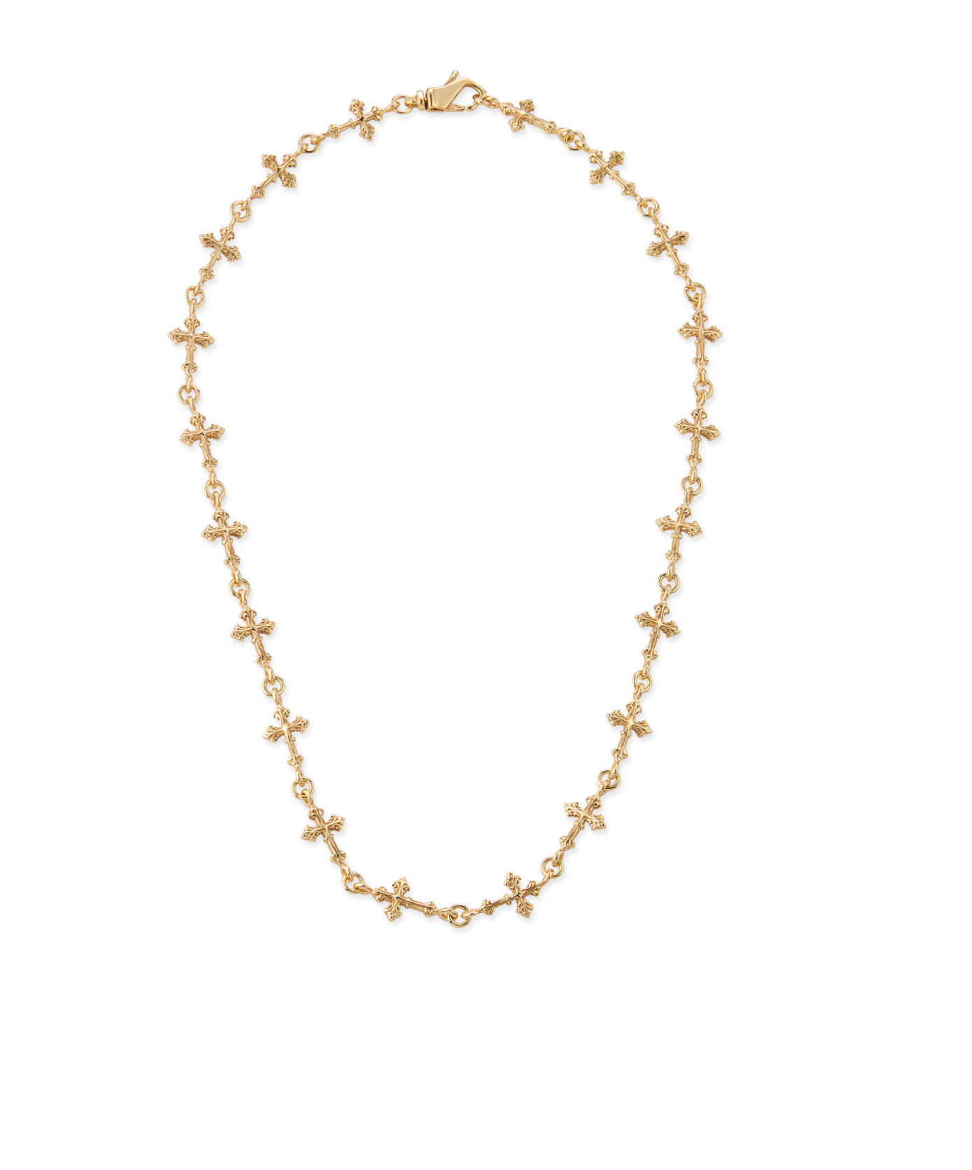 Emanuele Bicocchi Avelli Cross Cable-link Necklace