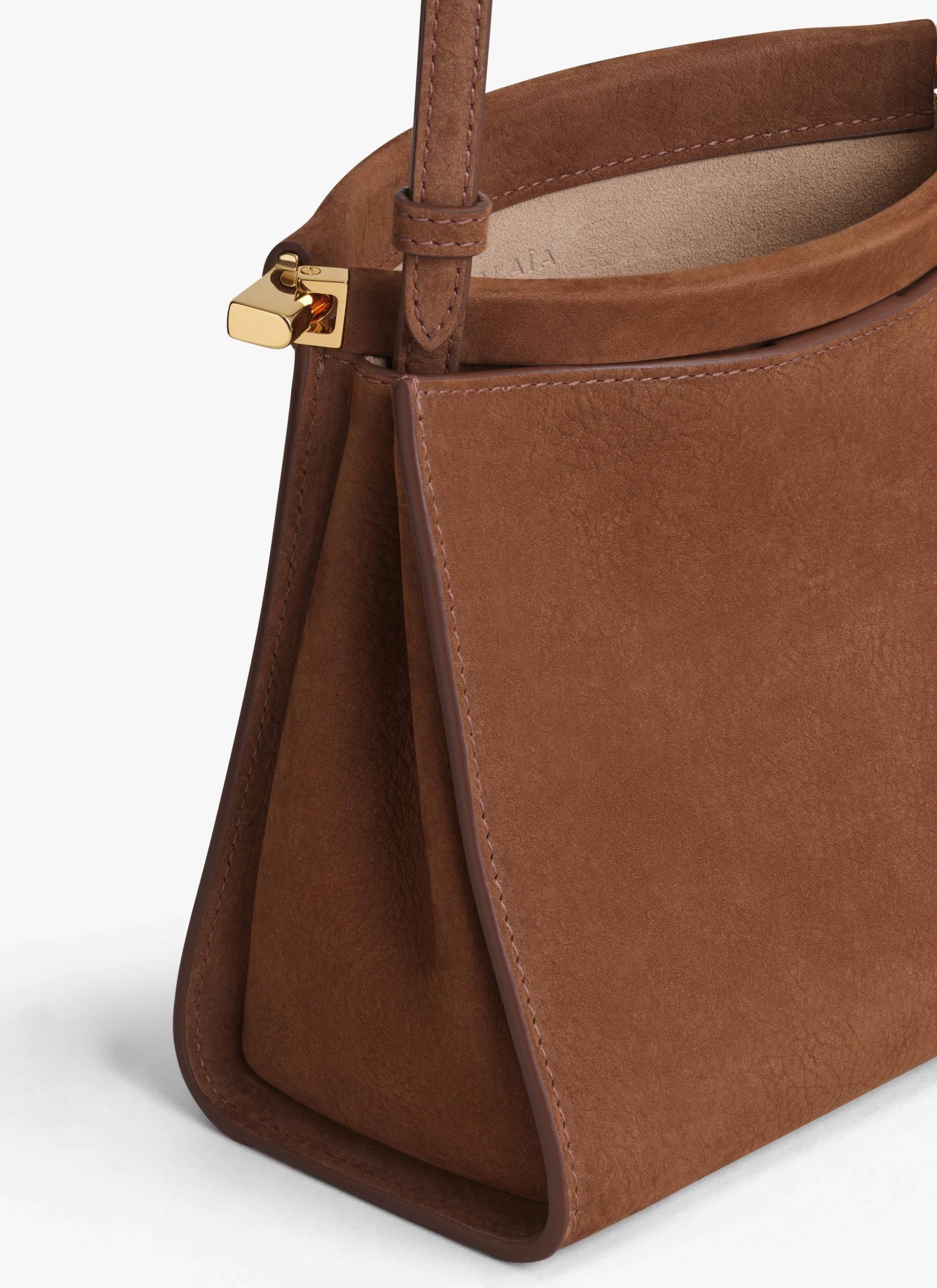 Alaïa Le Click Small Square Bag In Nubuck