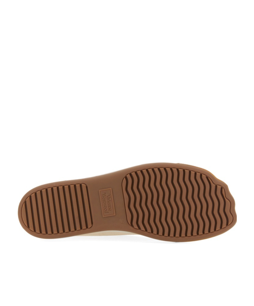 Vivienne Westwood Logo-print Low-top Sneakers In Nude