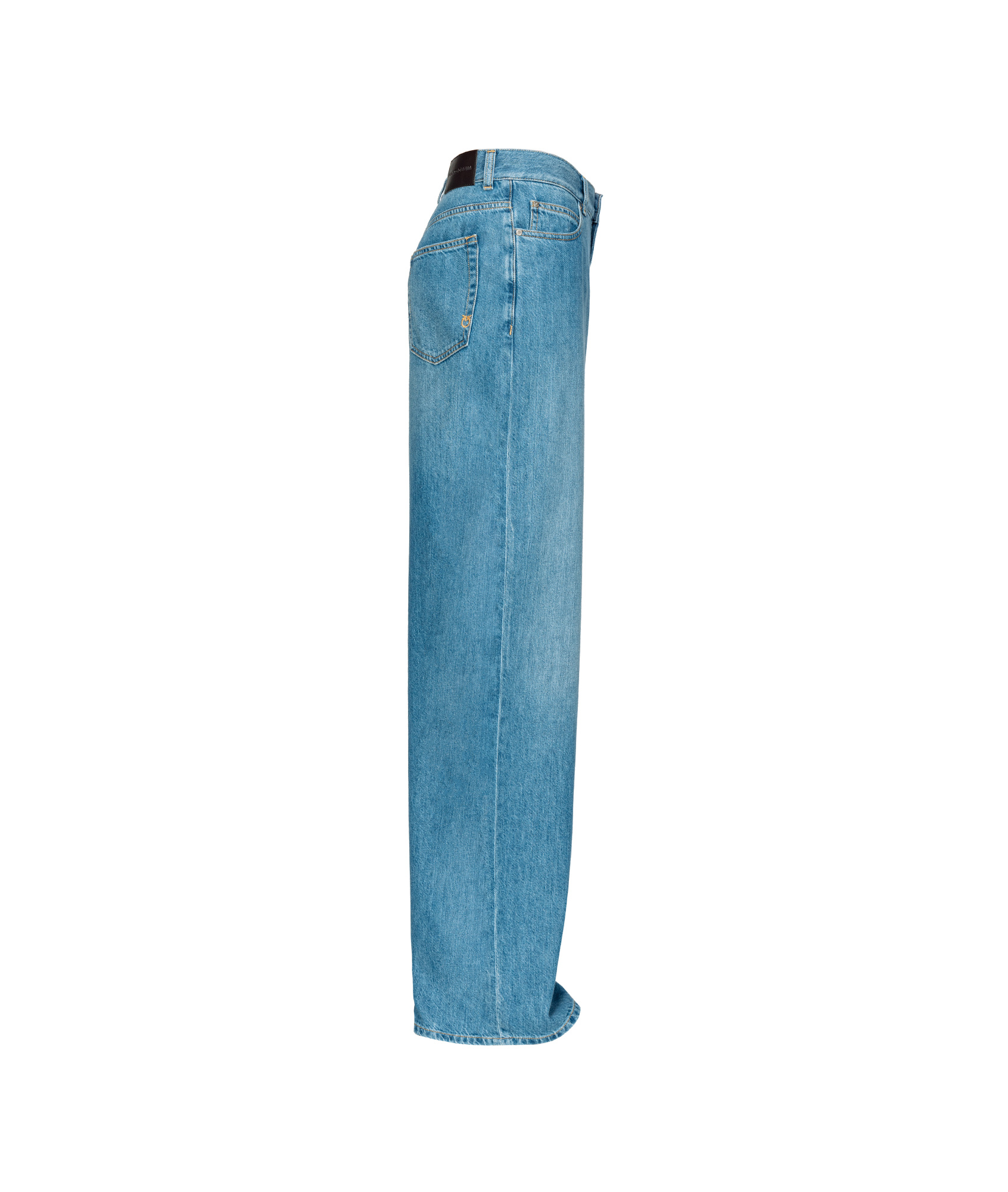 Pinko Jeans With Belt Loops In Blue
