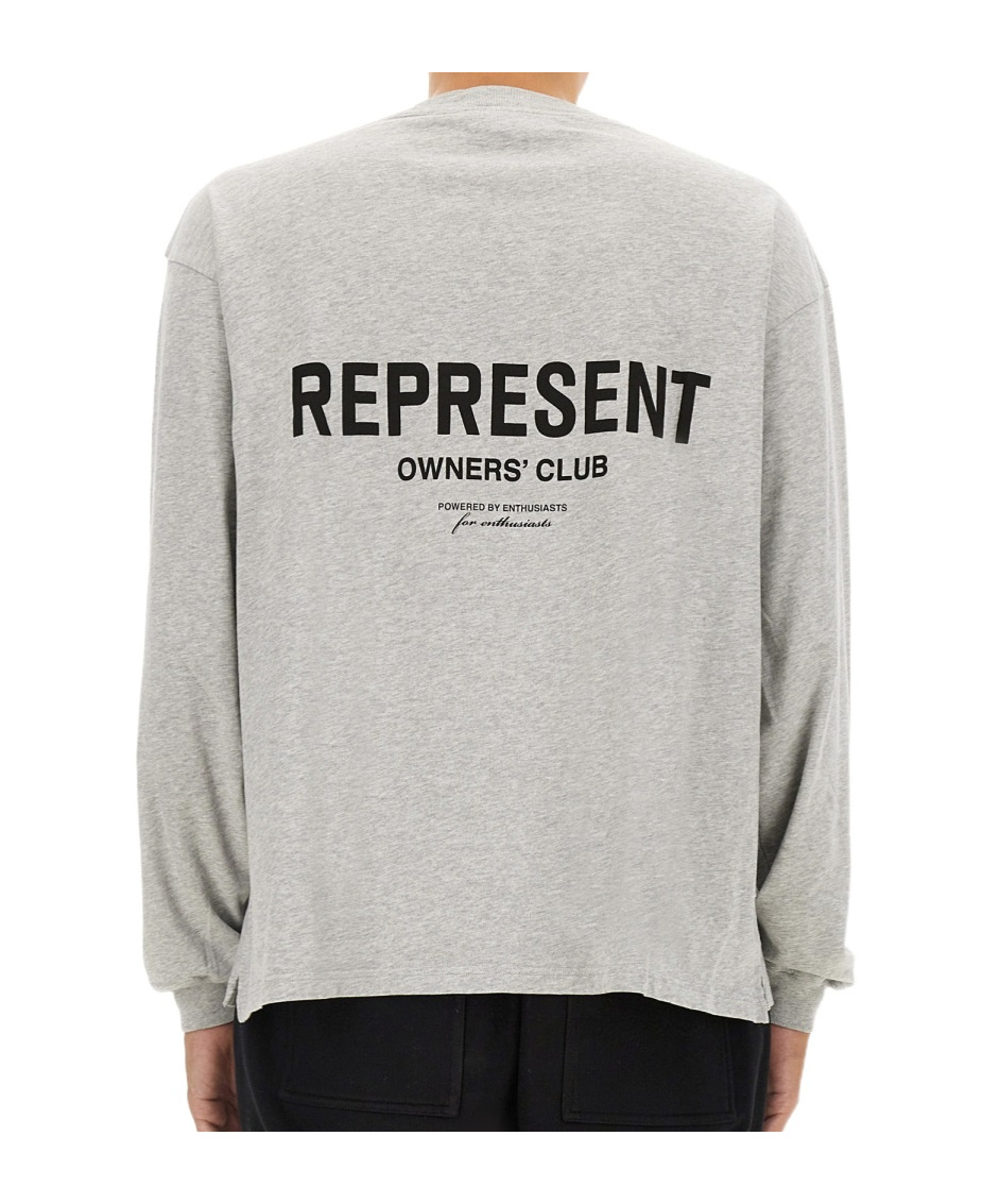 Represent Sweatshirt With Logo In Gray