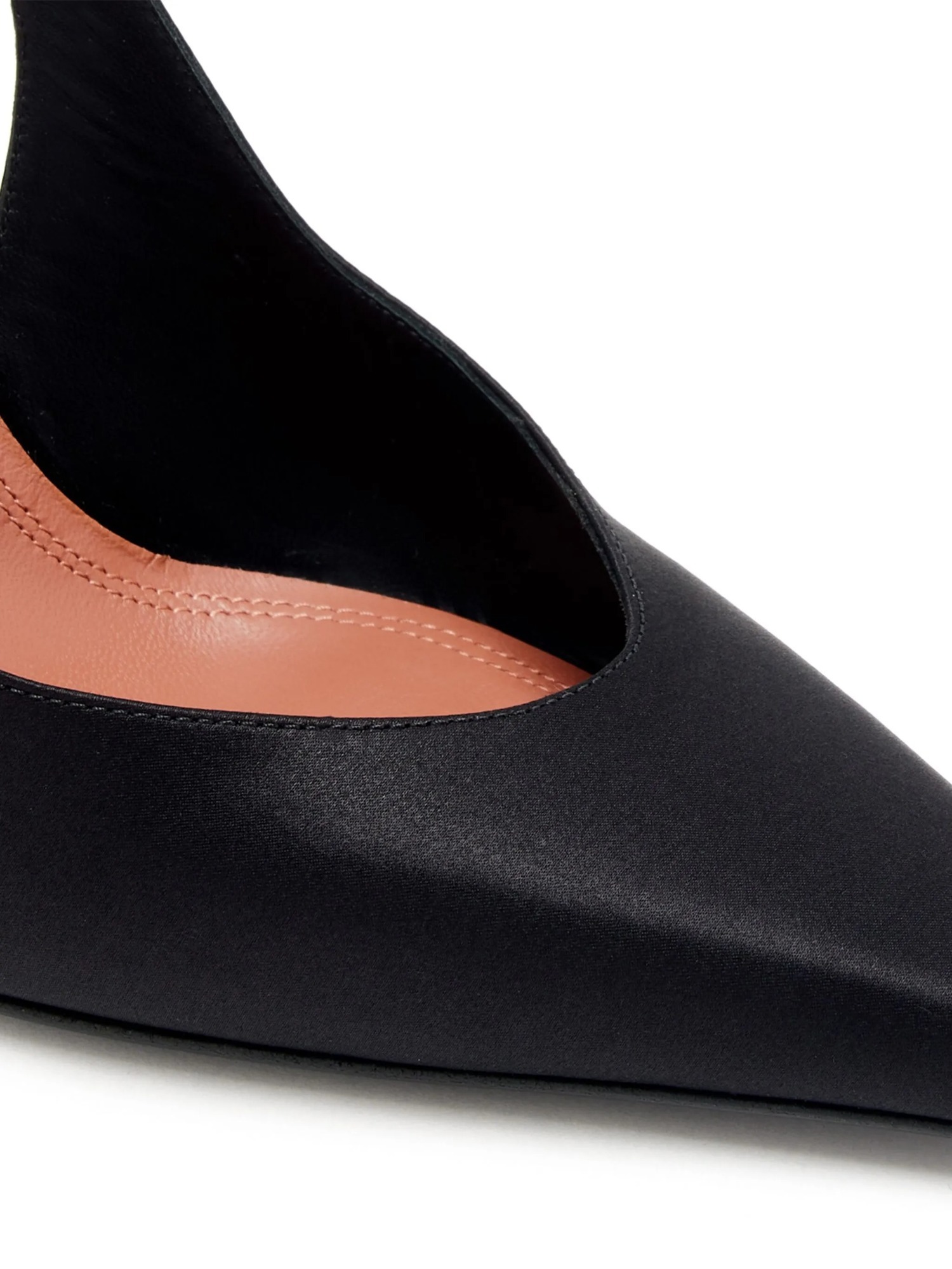 Amina Muaddi Pointed High Heels In Black