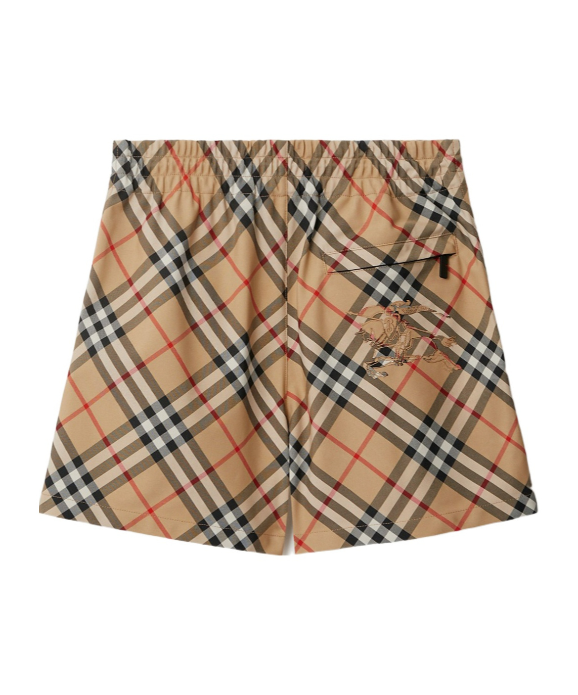 BURBERRY EKD VINTAGE CHECK-PRINT SHORTS 