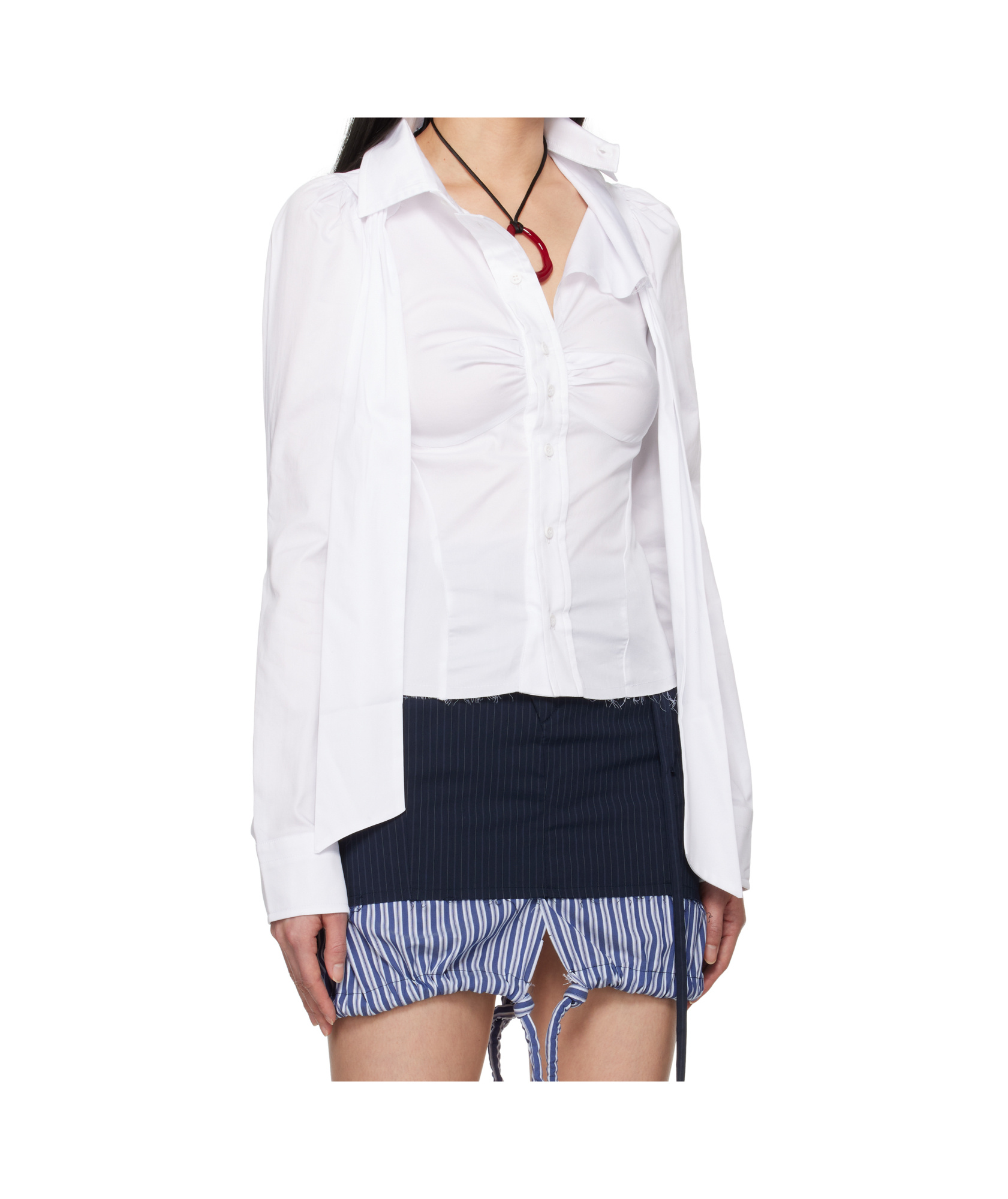 Ottolinger Long Sleeve Shirt In White