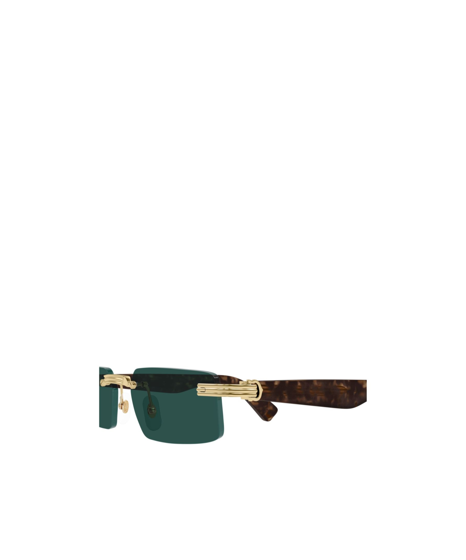 Cartier Rimless Sunglasses In Multi