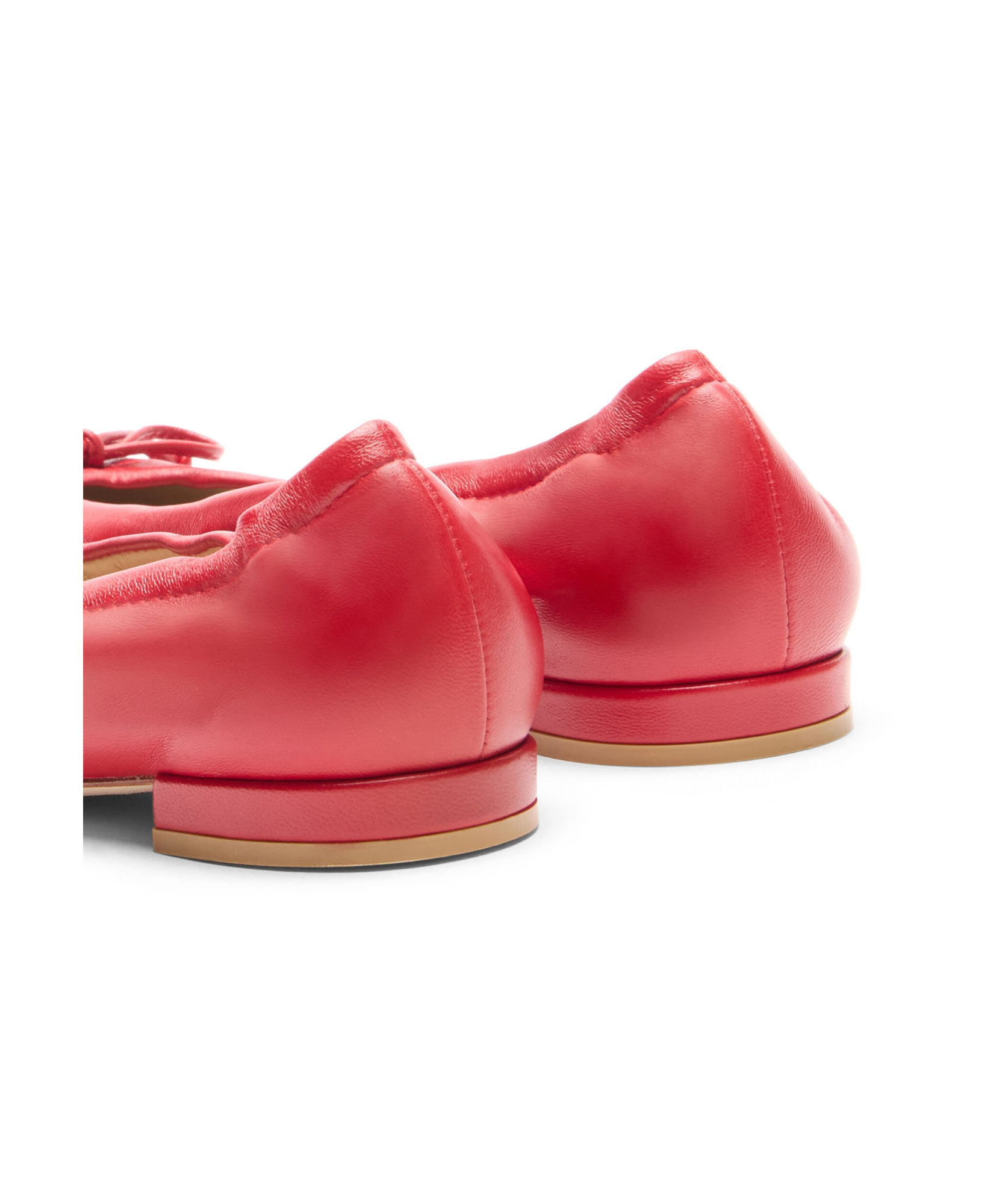 Stuart Weitzman Bria Ballet Flats In Red