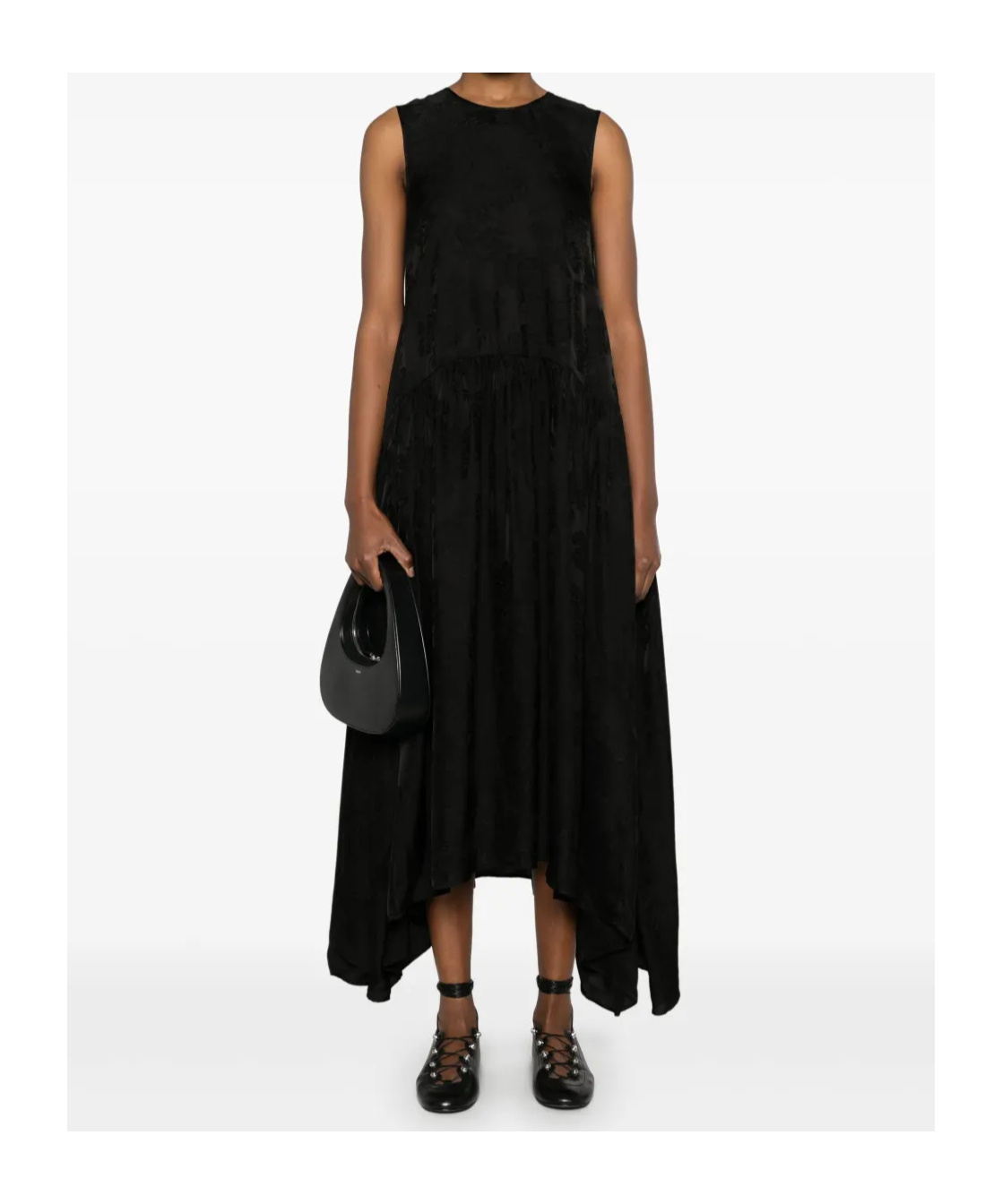 Uma Wang Avery Maxi Dress In Black
