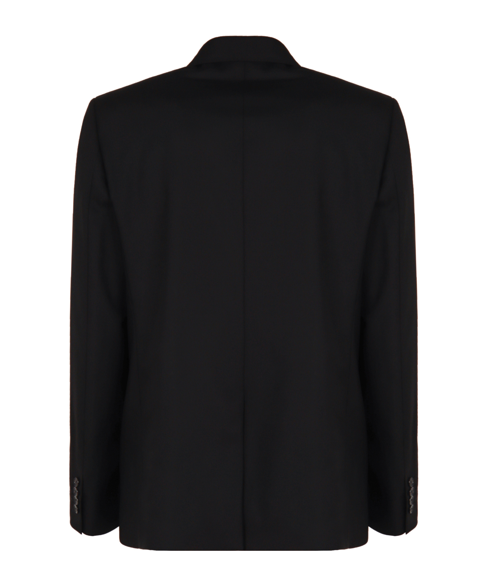 Gucci Double-breasted Wool Jacket In Black