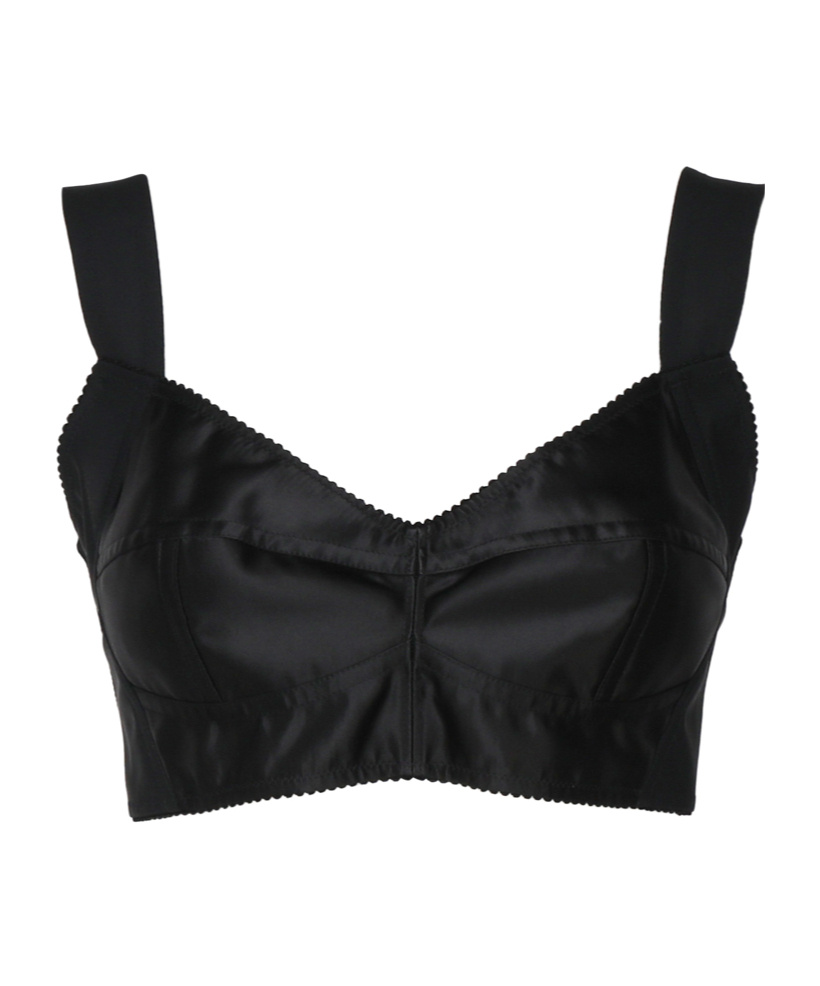 Dolce & Gabbana Dolce Gabbana Corset Top In Black