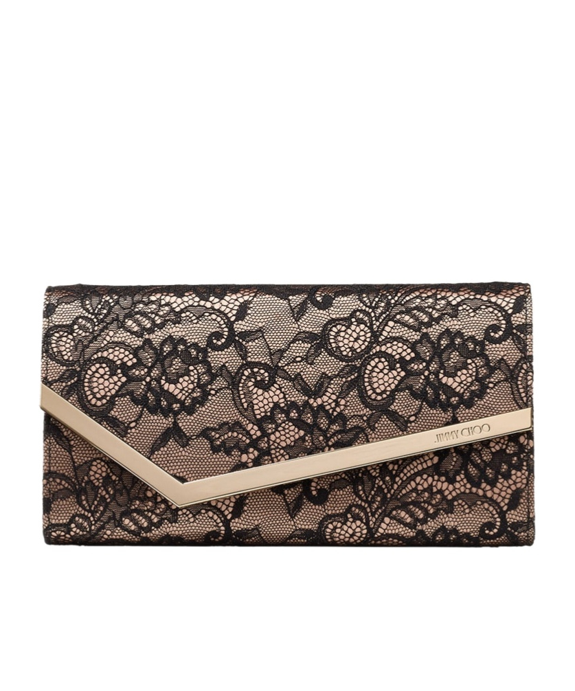 Jimmy Choo Emmie Lace Chain Mini Bag