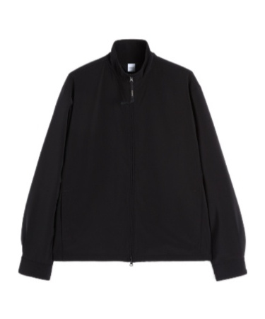 Aspesi Zipper Casual Jacket In Black