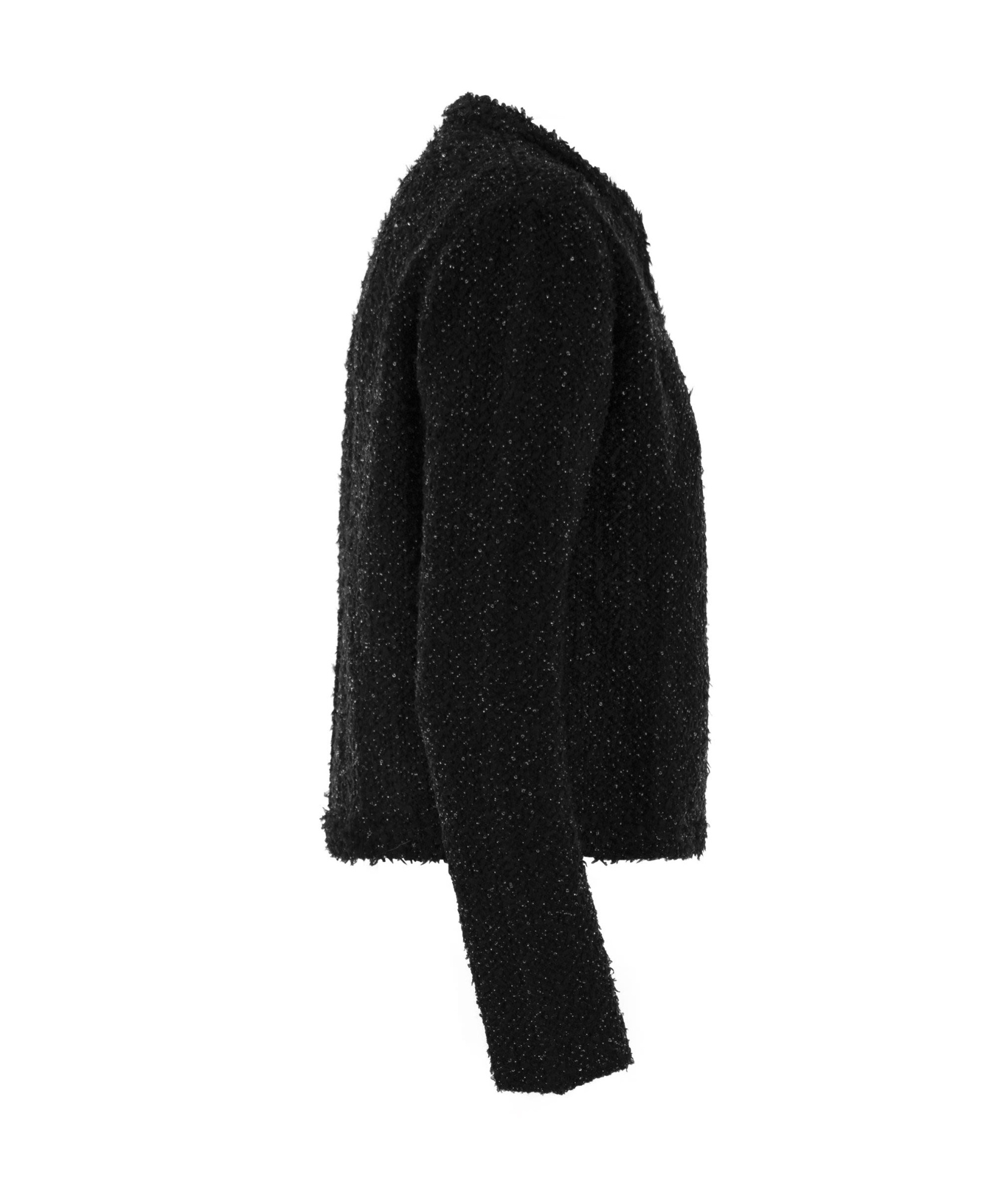 Fabiana Filippi Long-sleeved Cardigan In Black