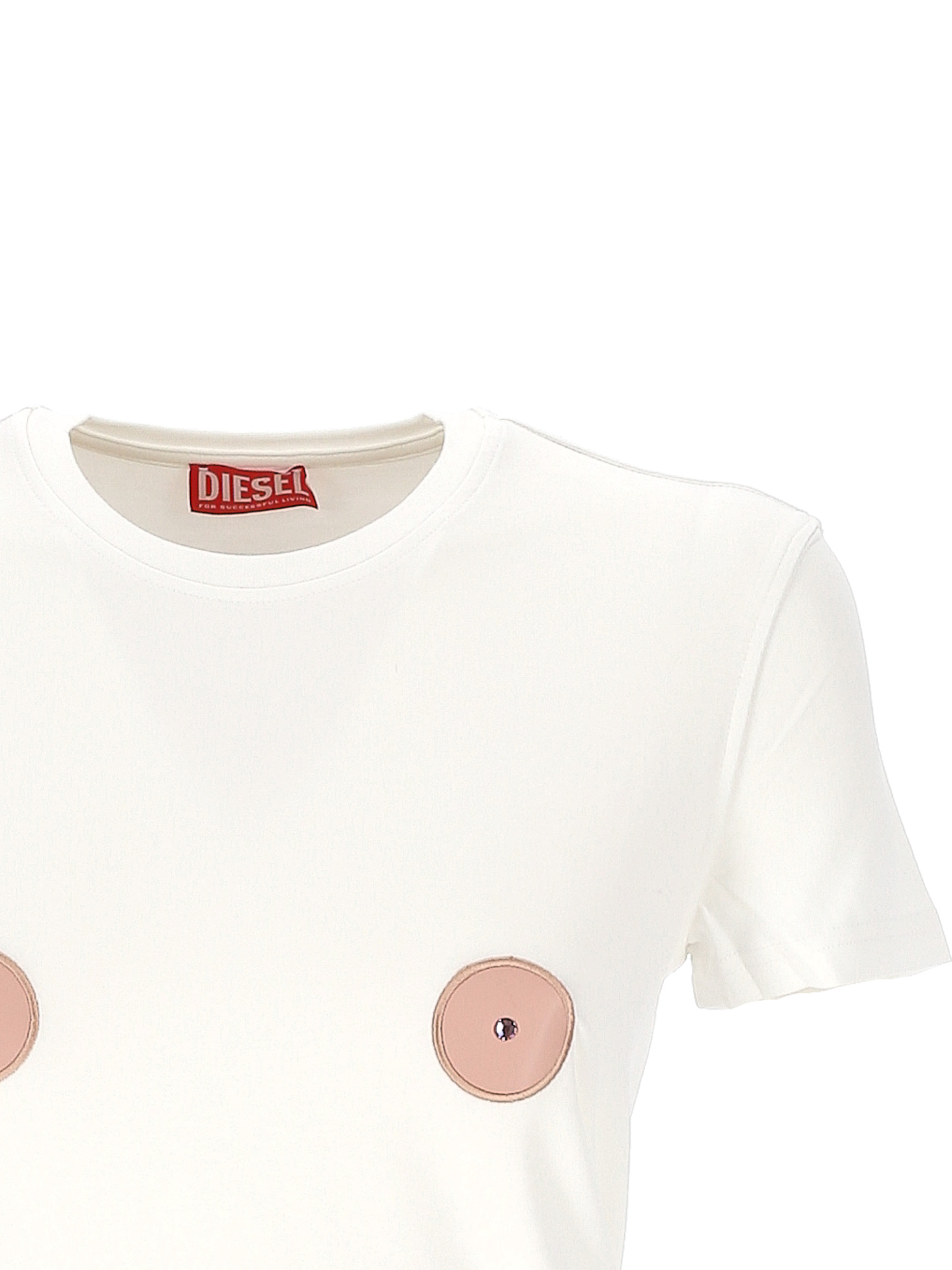 Diesel T-shirts And Polos In White