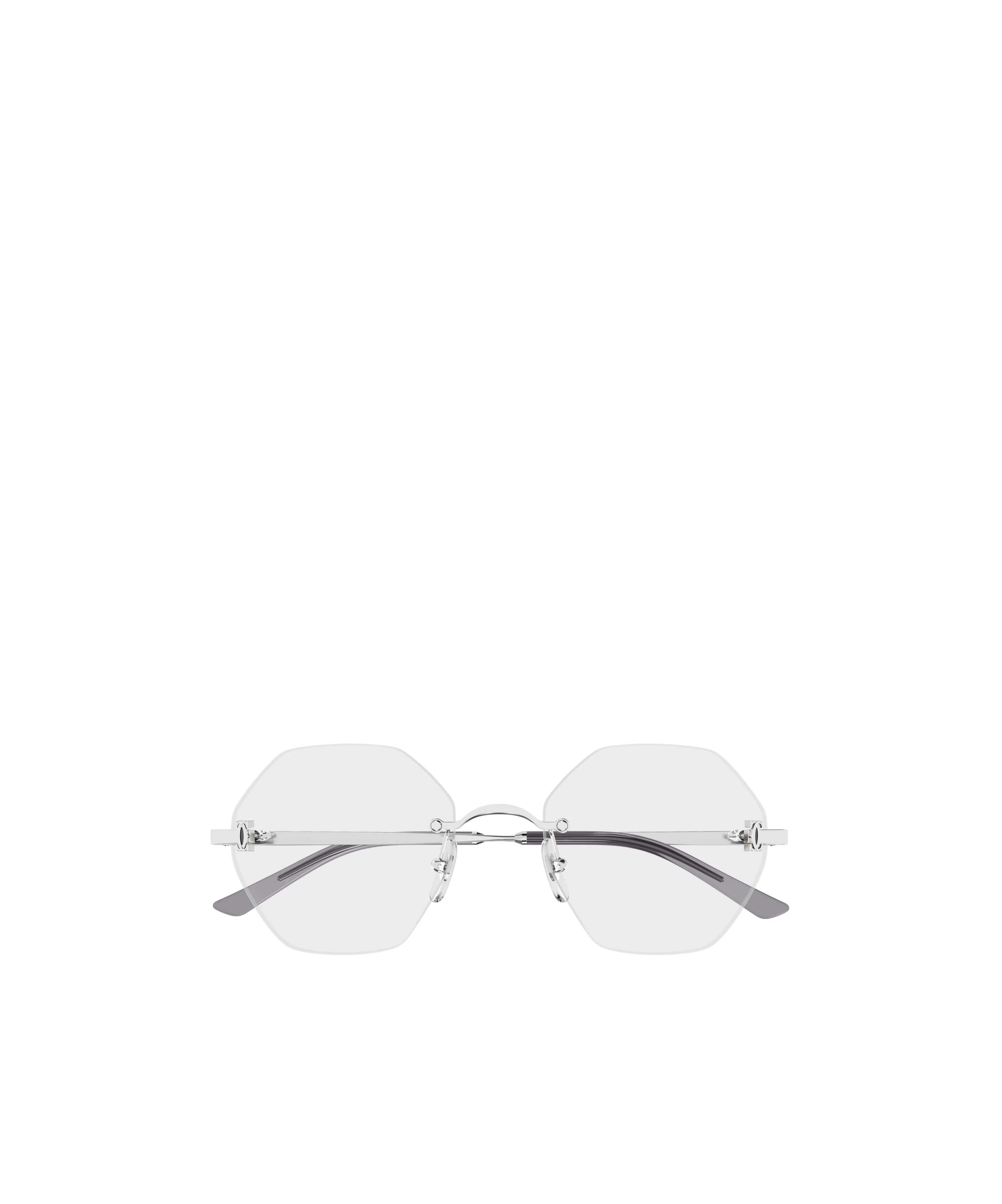 Cartier Geometric Flat Mirror In Metallic
