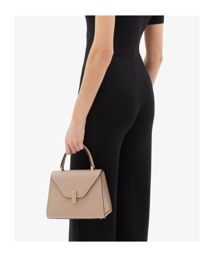 Valextra Iside Top Handle Mini Bag