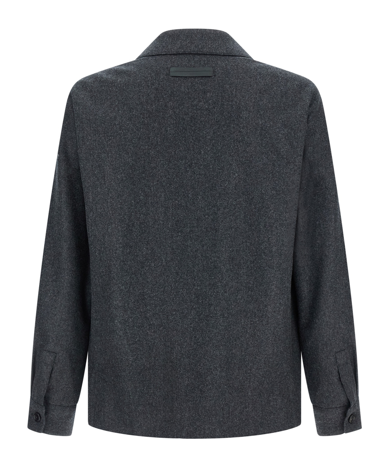 Zegna Alpe Button Jacket In Gray
