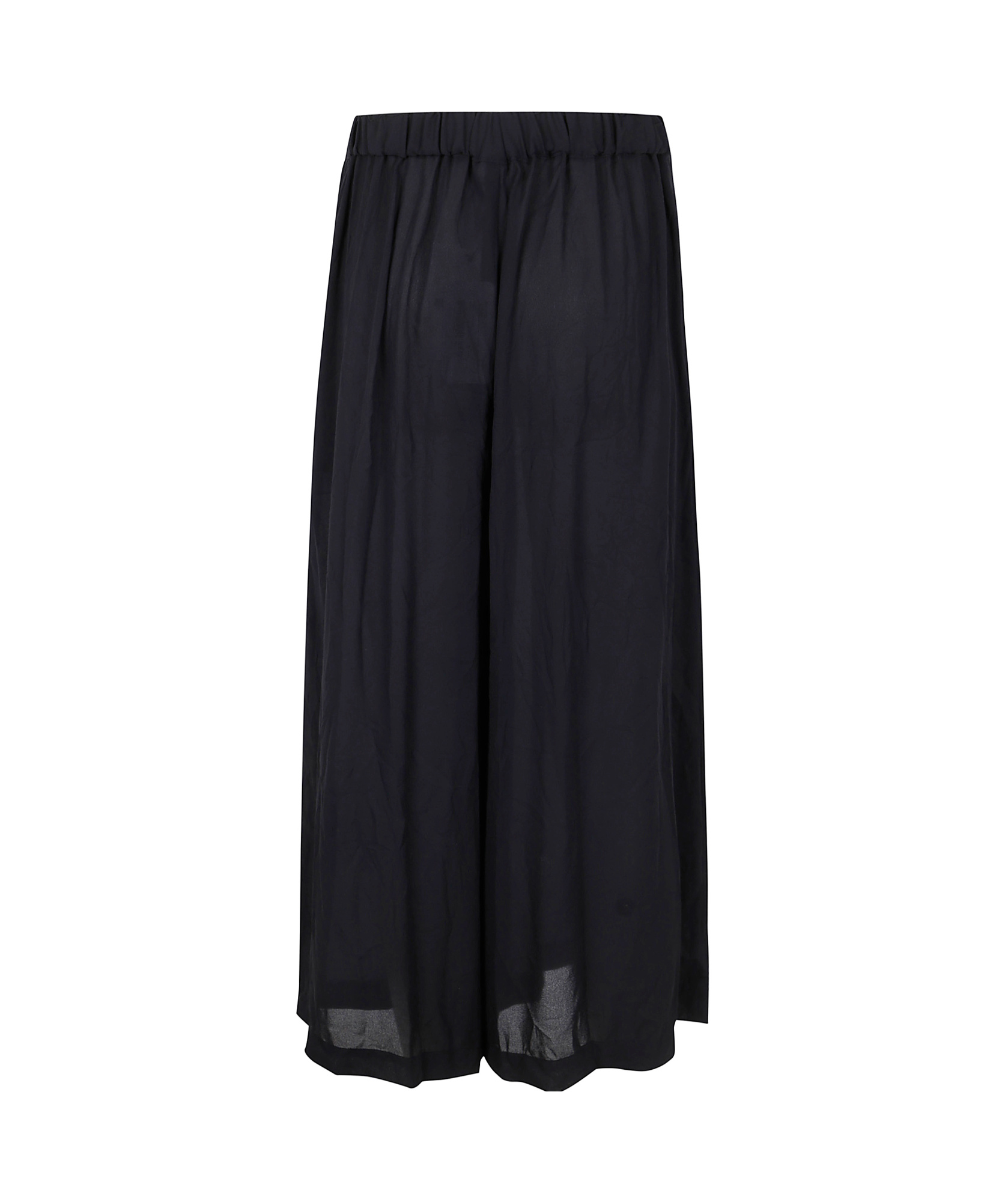 Shop Comme Des Garçons Wide-leg Trousers In Black