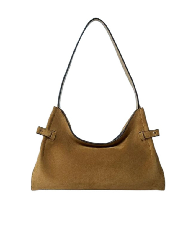 Chloé Zipper Shoulder Bag In Brown