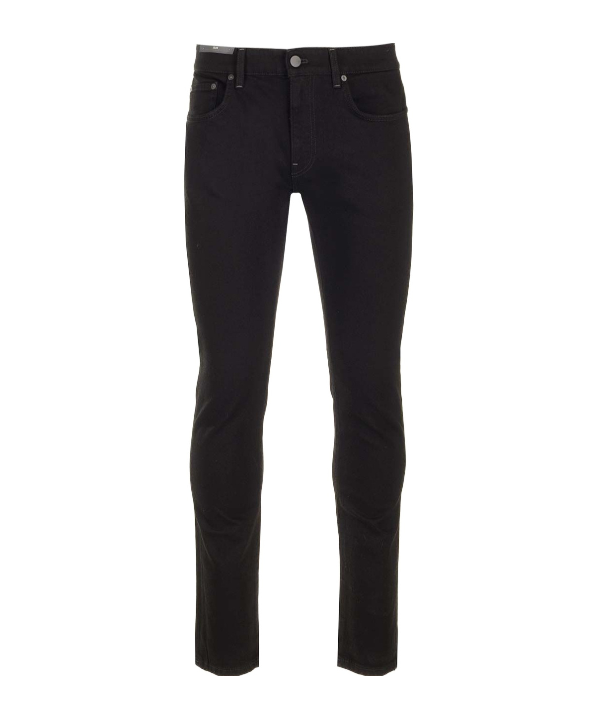 Pt Torino Swing Low-rise Straight-leg Jeans In Multi