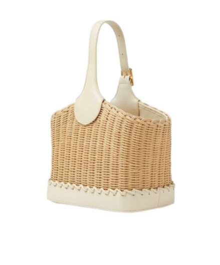 Loro Piana Bobbin Bucket Bag Wicker