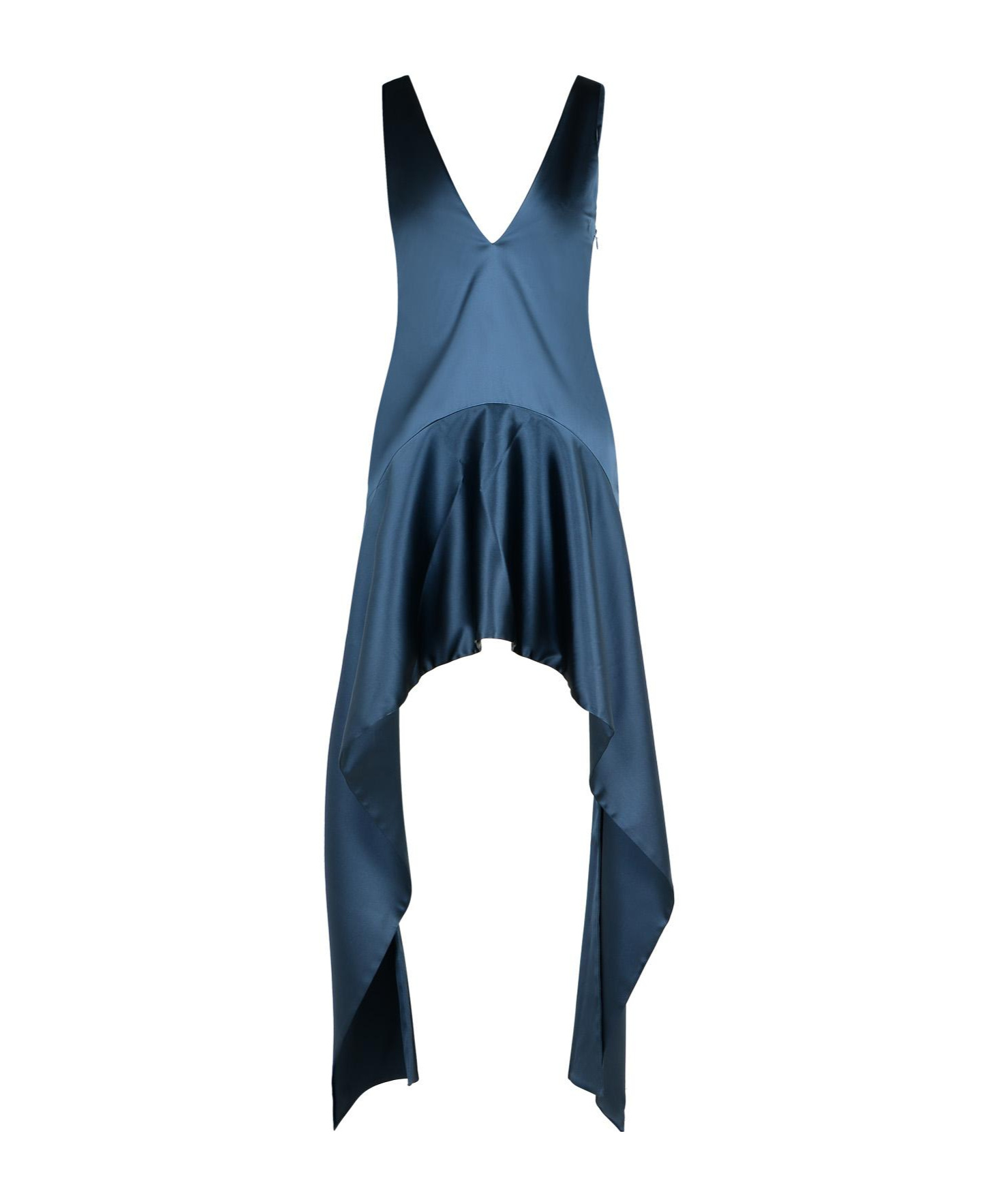 Jw Anderson J. W. Anderson Dress In Blue Acetate Blend In Blue
