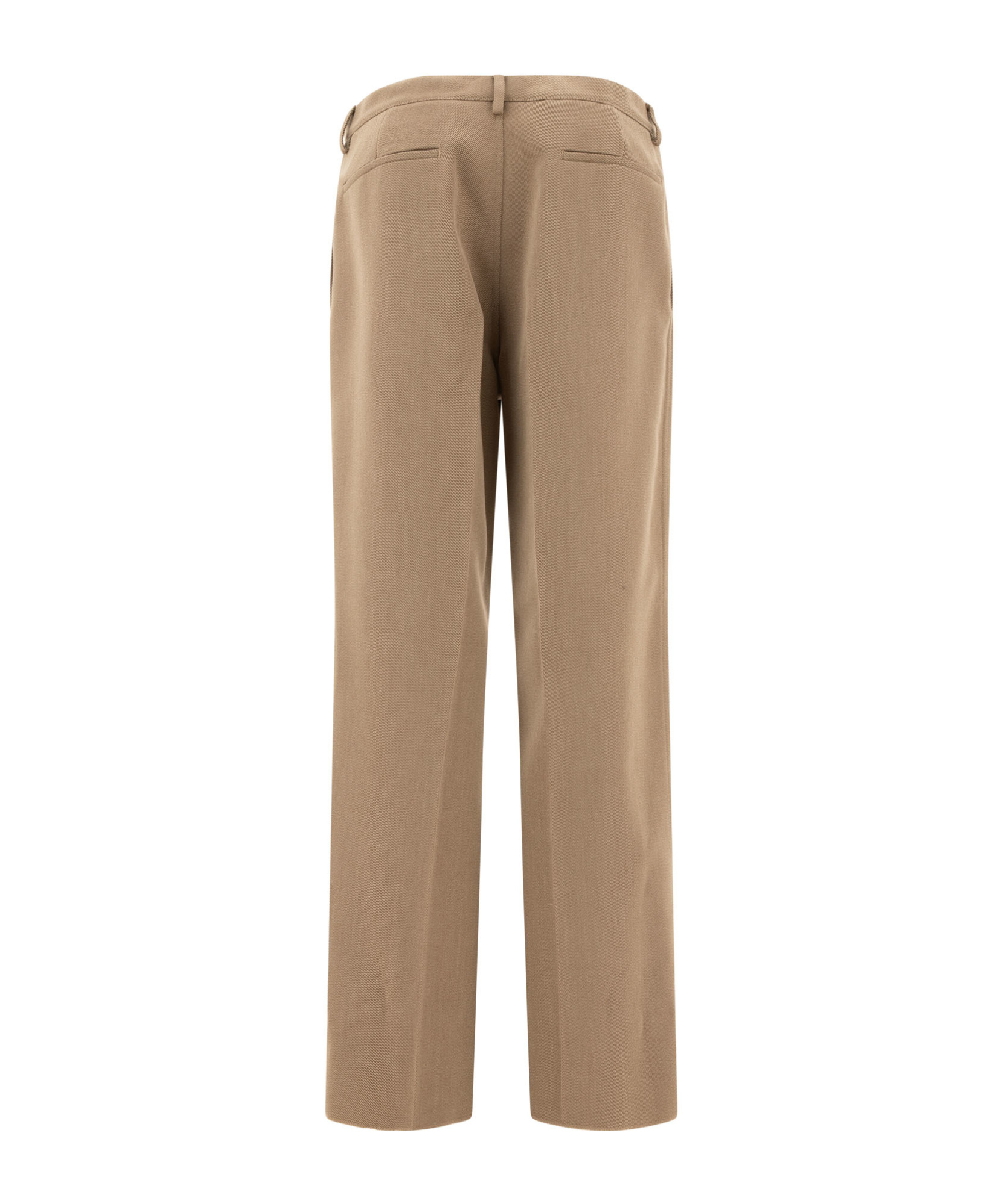 Jil Sander Belt-loop Casual Pants In Brown