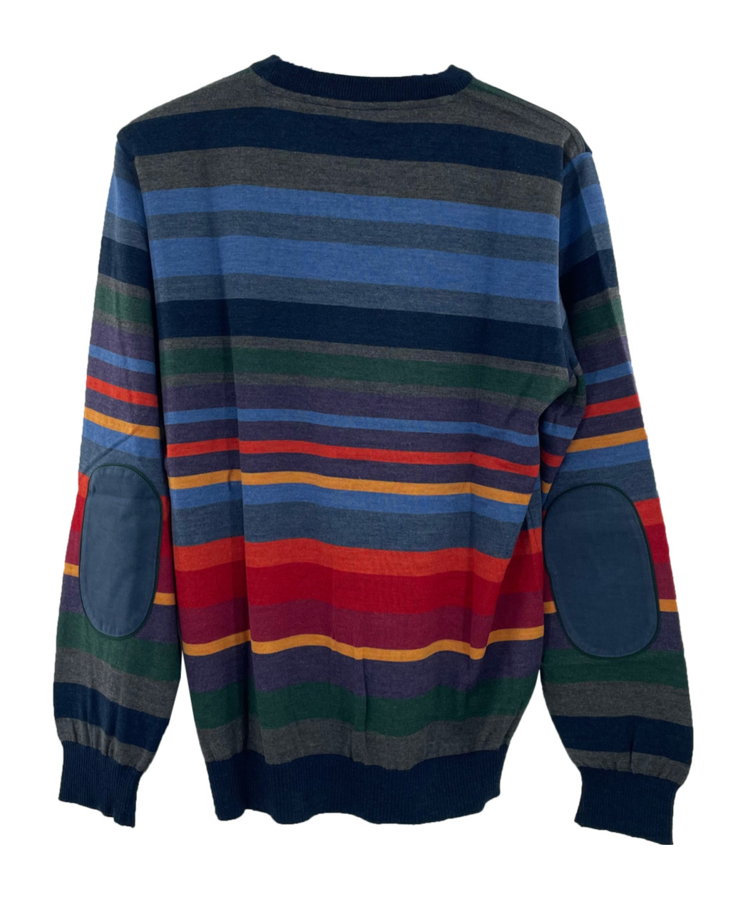 PAUL & SHARK ROUND-NECK STRIPED SWEATER