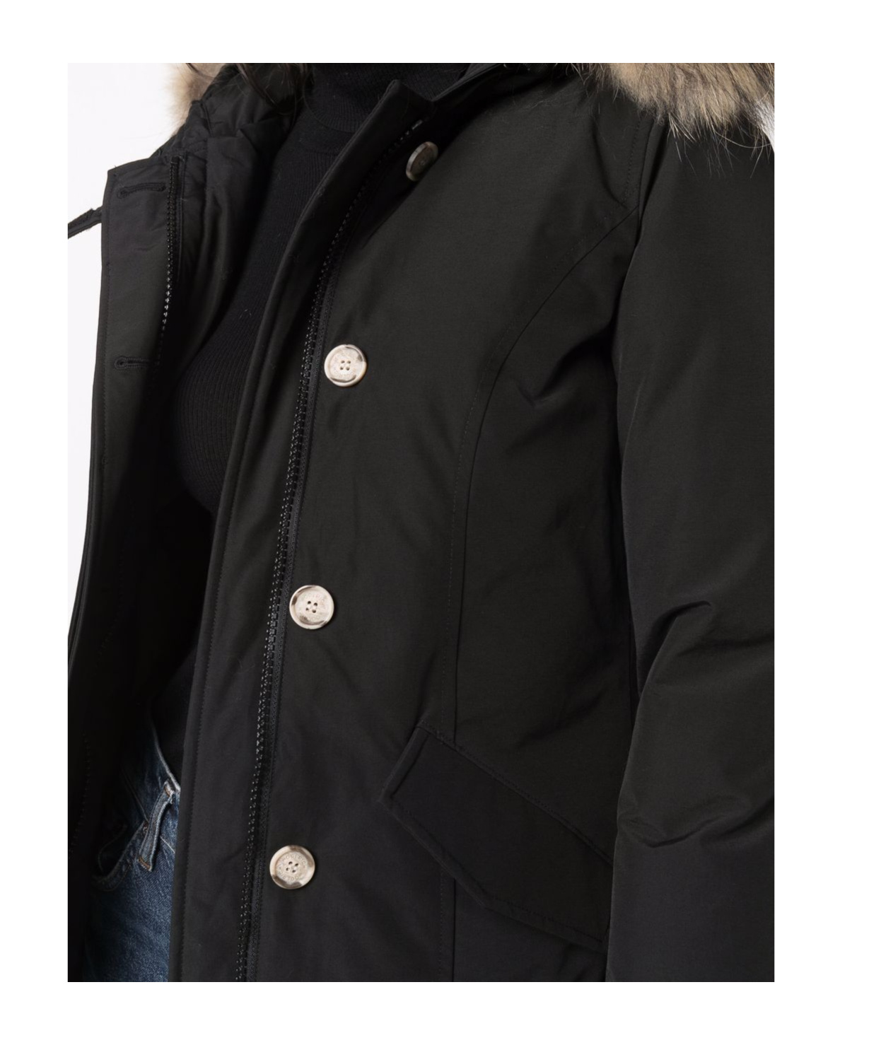 Woolrich Arctic Parka In Black