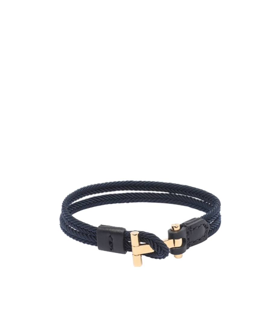 Tom Ford Braided Bracelet In Black