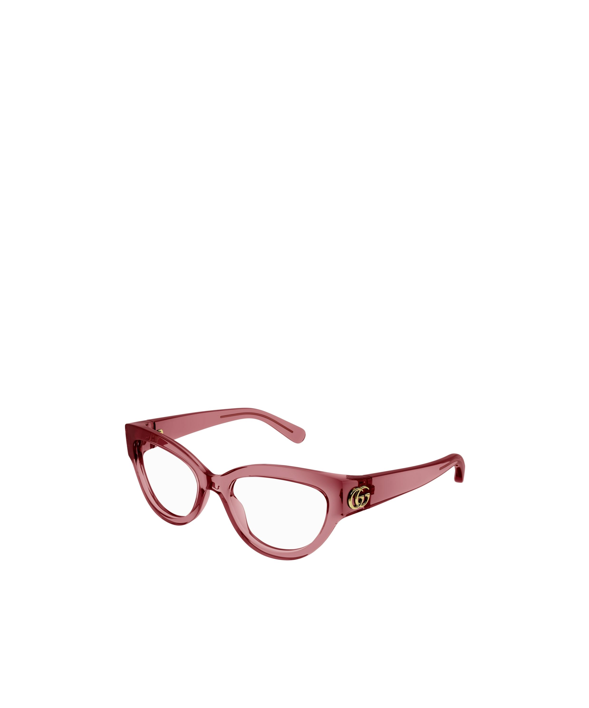 Gucci Eyewear Cat-eye Frame Glasses In Pink