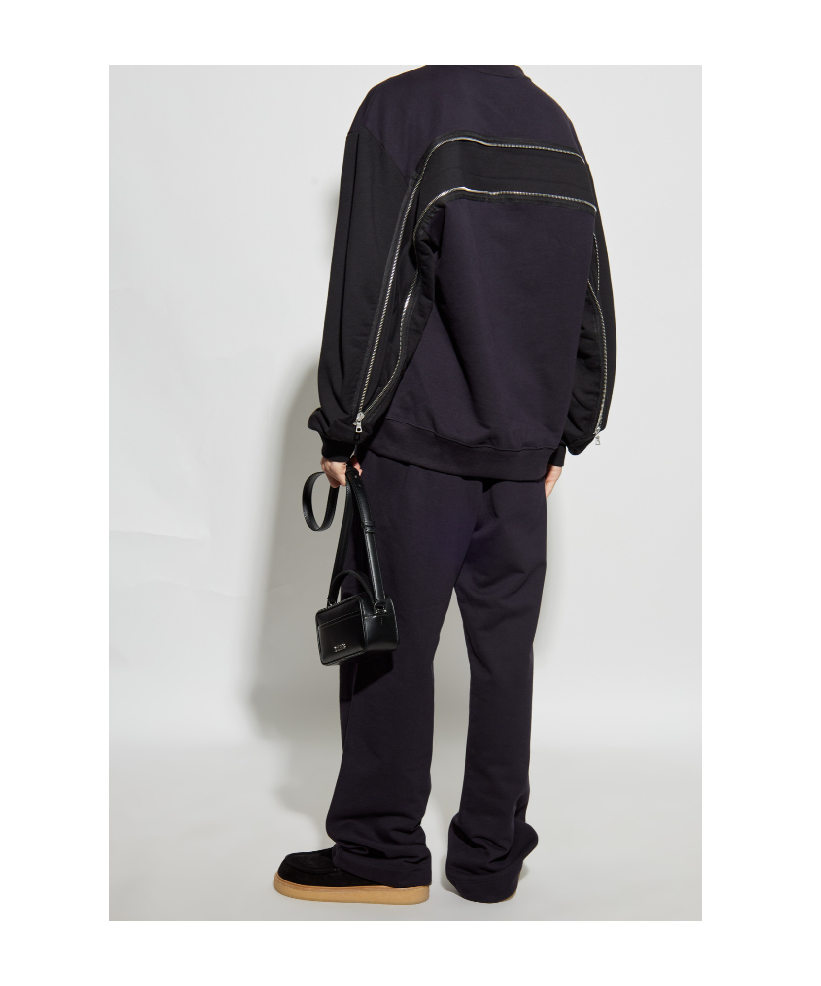 Dries Van Noten Elastic Waist Sweatpants In Black