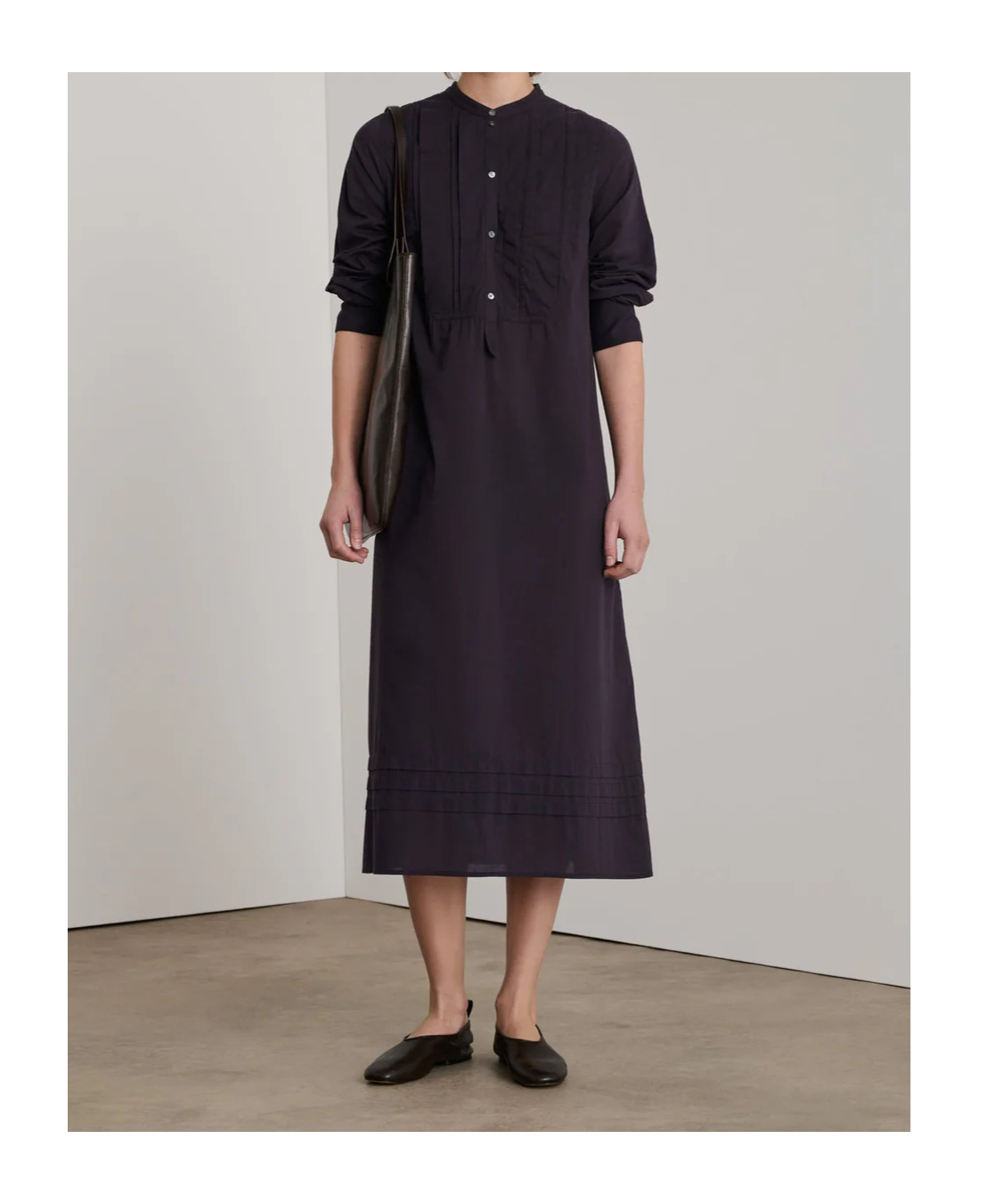 Soeur Denzel Midi Dress In Blue