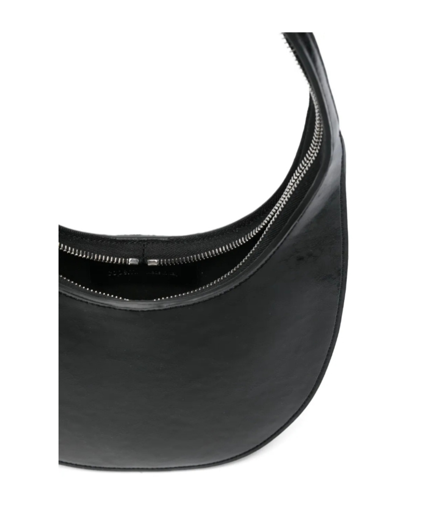 Coperni Round Handle Tote Bag In Black