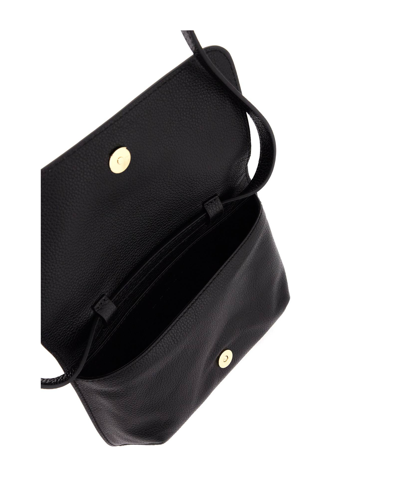 Marni Flap Trunk Shoulder Bag With In Black