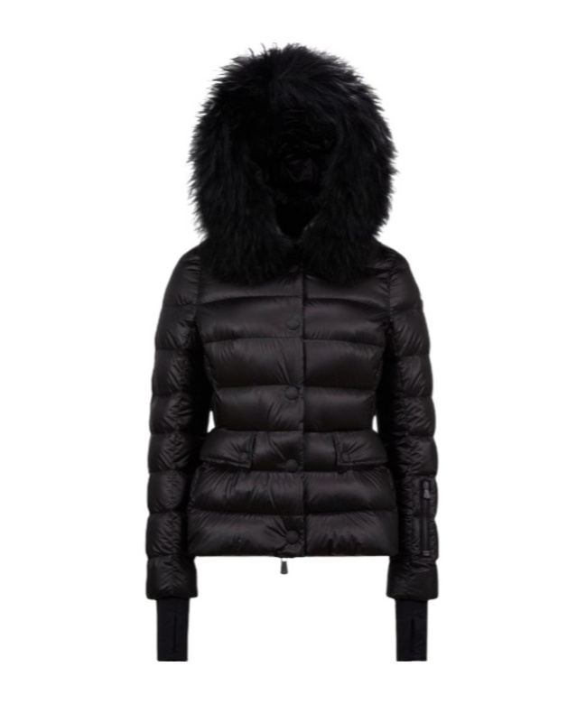 Moncler Long-sleeved Cotton Clothes In Black